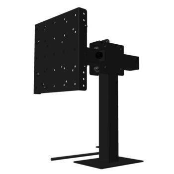 MOR/ryde TV40-001H RV Trailer TV Mount for Camper Slide-Out - Heavy Duty 50# Tall Base - Perfect for RV Living & Road Trips - Secure TV Installation for Travel Trailers & Motorhomes