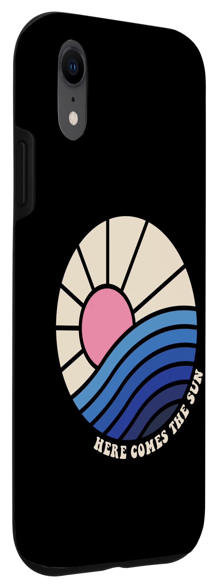 iPhone XR Retro Vintage Phone Case - Sun & Beach Vacation Design, Durable Protective Cover for Summer Travel, Outdoor Activities & Daily Use