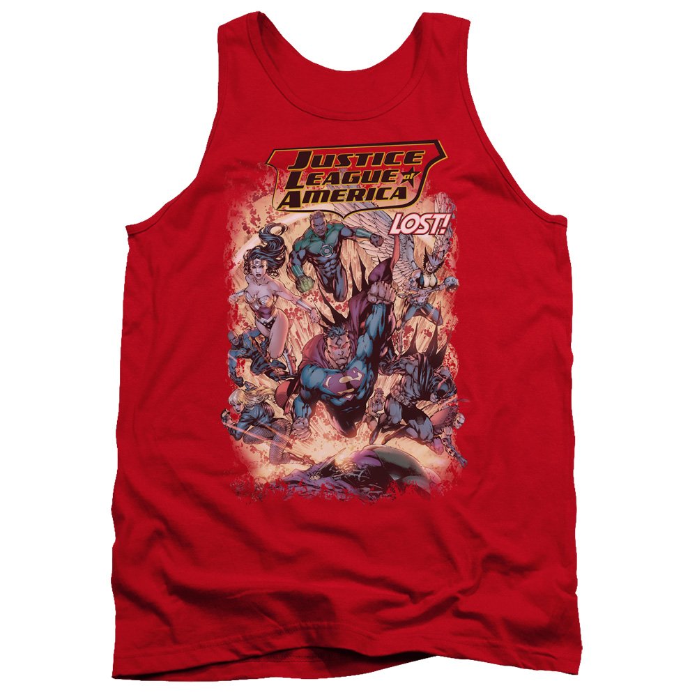 JLA Lost Unisex Tank Top for Men & Women - Comfortable Graphic Tee for Casual Wear, Gym, and Summer Outfits