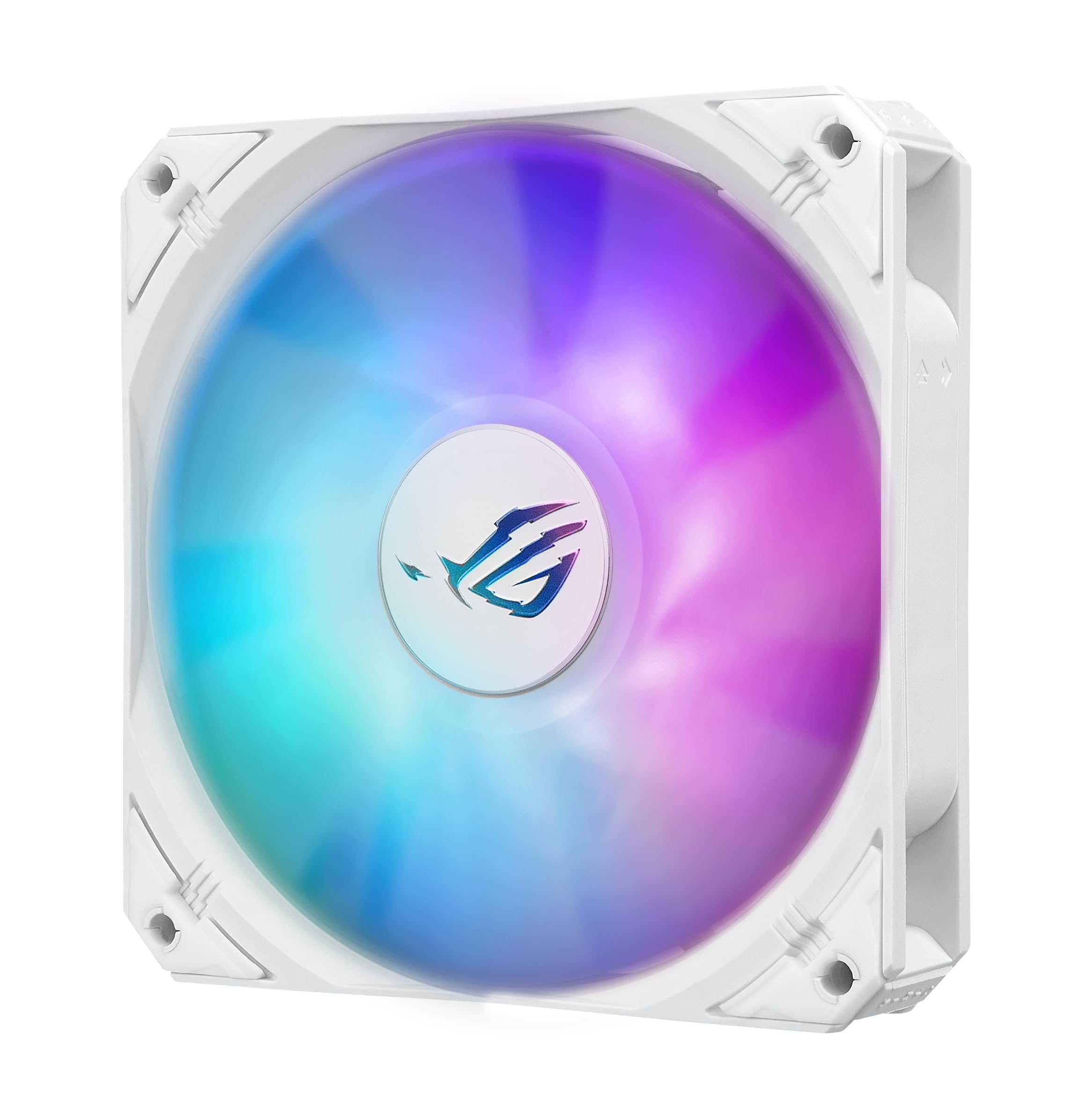 ASUS ROG Strix LC III 240 ARGB White Edition AIO CPU Liquid Cooler - 360° Rotatable Water Block, Gen7 v2 Pump, Premium ARGB Fans, 10+ Aura Lighting Effects | Perfect for Gaming PC Builds & High-Performance Cooling