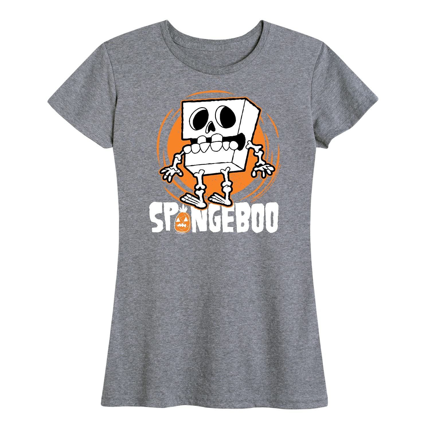 SpongeBob SquarePants Graphic T-Shirt for Women | Soft Cotton Short Sleeve Tee | Cartoon Character Apparel | Perfect for Casual Wear, Cosplay & SpongeBob Fans