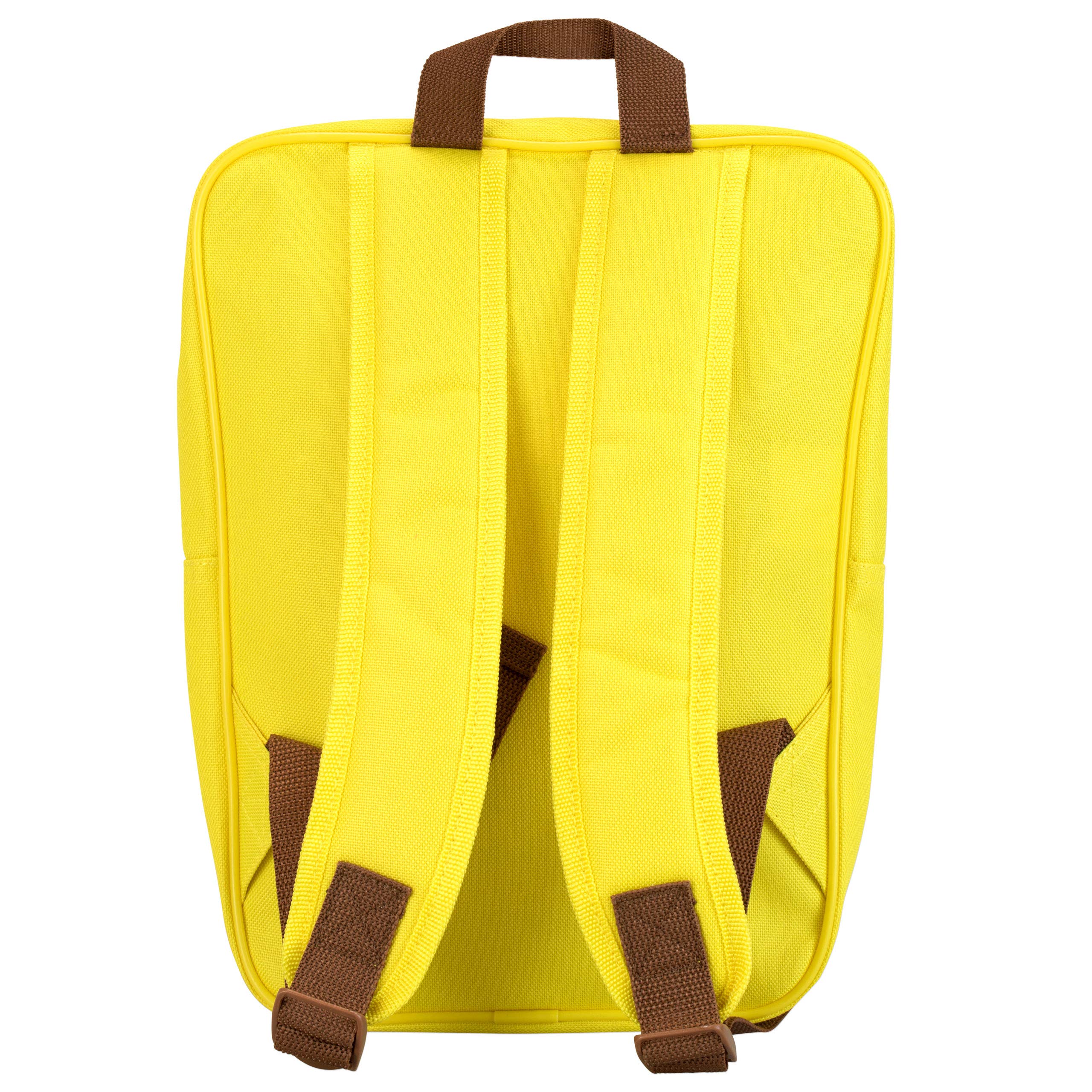 SpongeBob Backpack for Kids - Yellow School Bag for Boys & Girls, Lightweight & Durable, Perfect for School, Travel & Daily Use