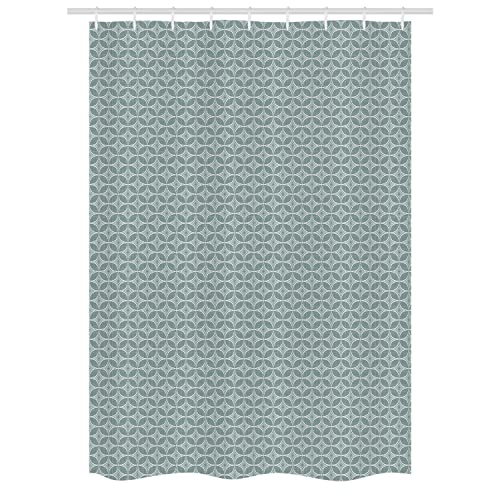 Dark Sea Green and White