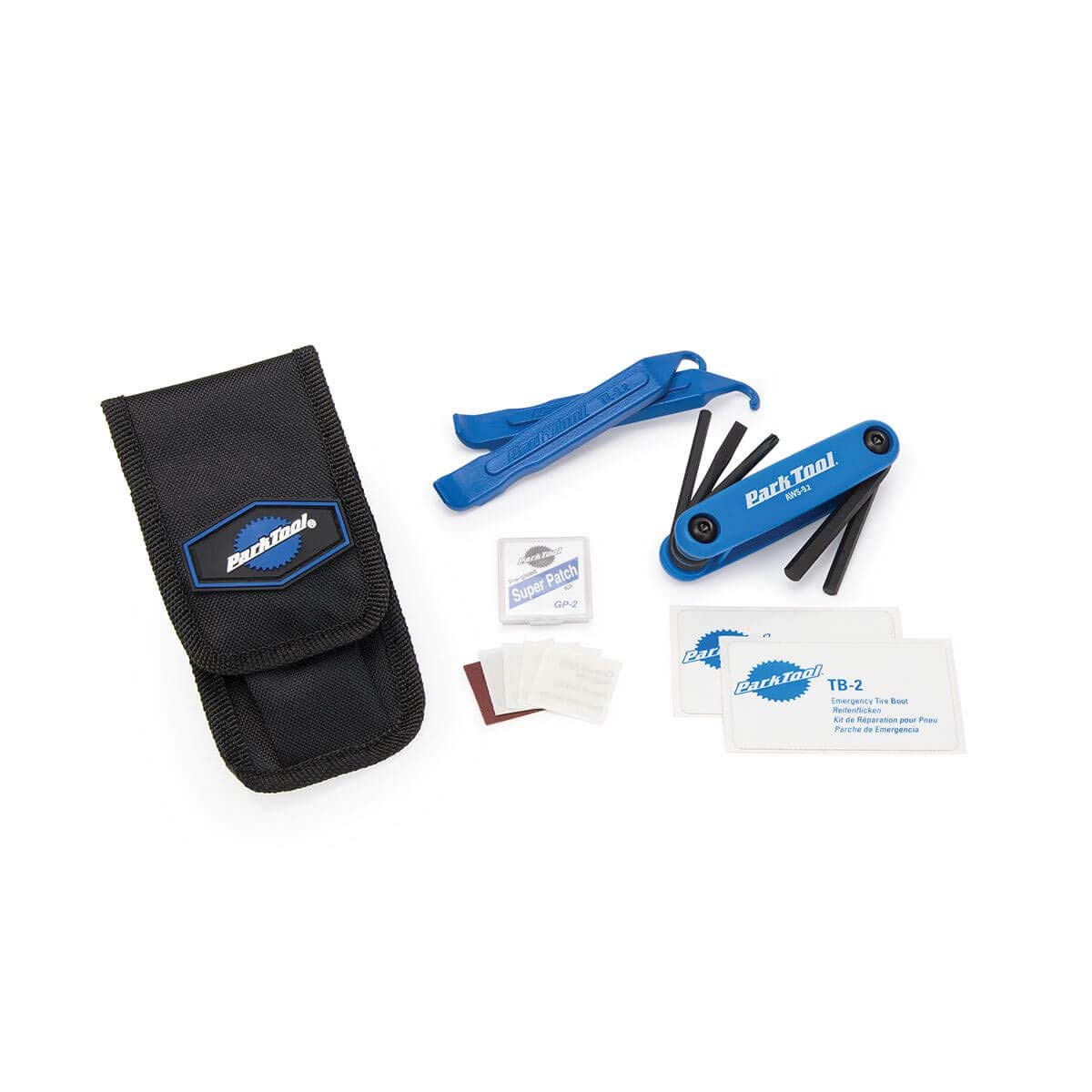 PARKTOOL WTK-2 Mini Bike Repair Tool Kit - Compact Emergency Rescue Tool Set for Roadside Bicycle Maintenance & Cycling Adventures