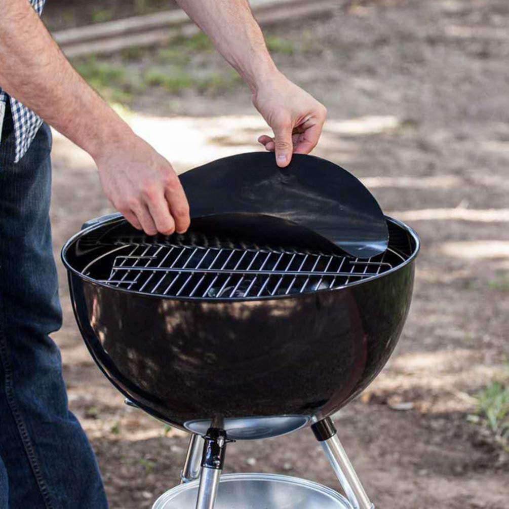 DOITOOL 4-Piece Non-Stick BBQ Grill Mat Set - Heavy Duty Charcoal & Gas Grill Accessories for Outdoor Cooking, Baking & Grilling - Perfect for Backyard, Camping & Tailgating Parties