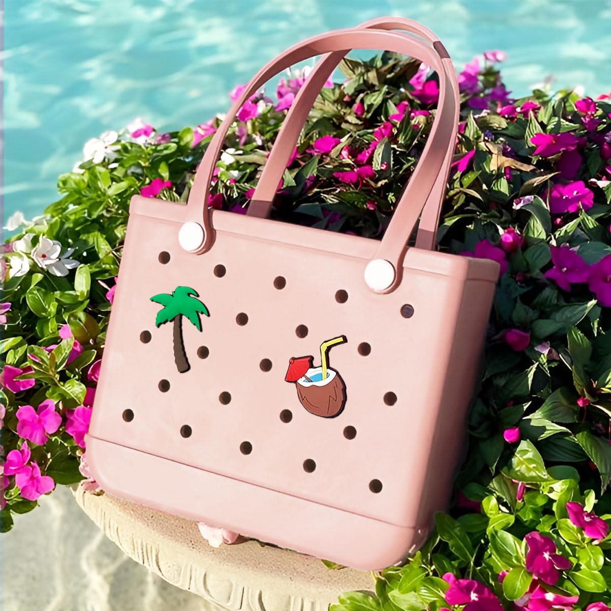 Waterproof Beach Tote Bag for Women - Sandproof Travel & Handbag for Outdoors