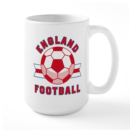White - England Football Mugs