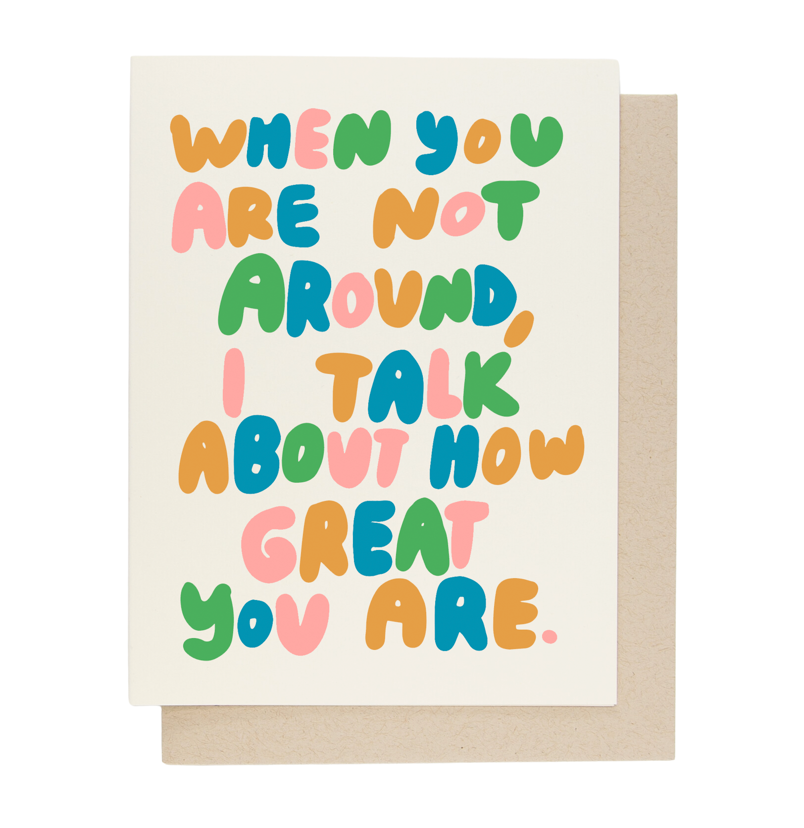 I Talk About You
