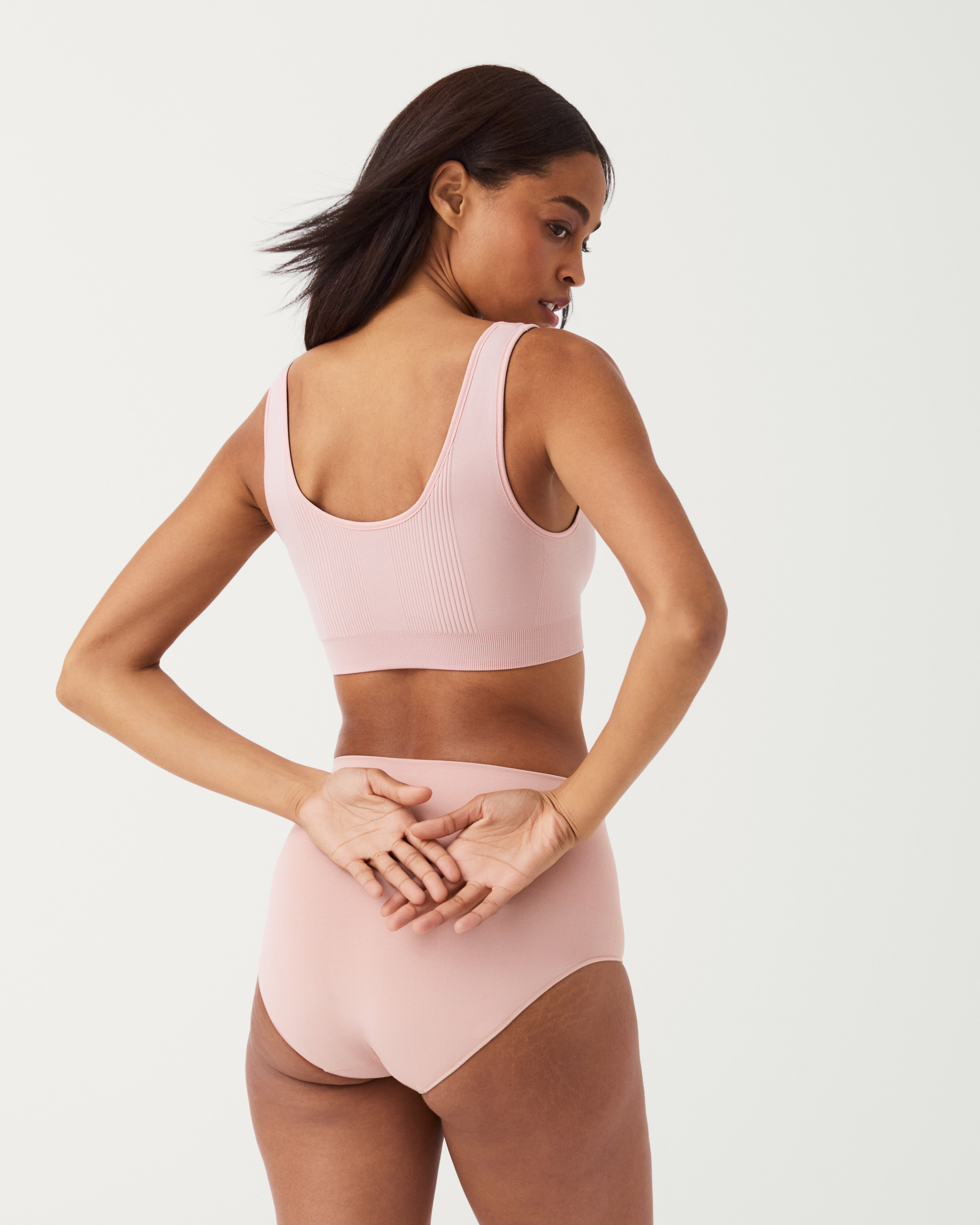 SPANX® Breast of Both Worlds® Reversible Comfort Bra - Wireless Support for Everyday Wear & Workout | Seamless T-Shirt Bra for Women