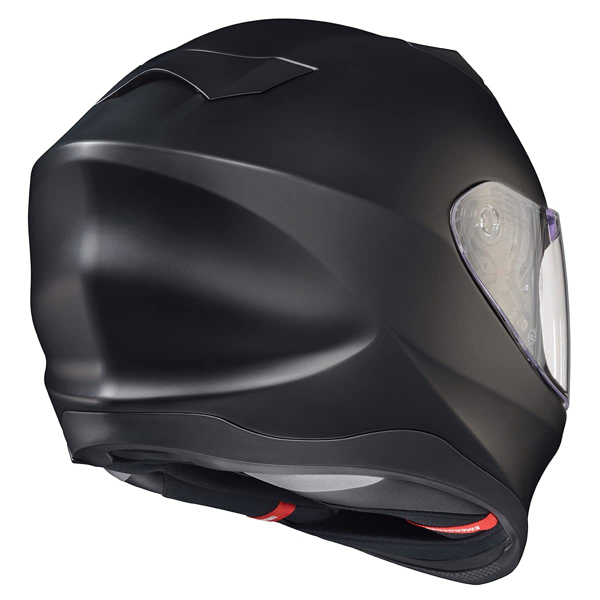 ScorpionEXO EXO-T520 Full Face Motorcycle Helmet - Gloss Black (Small) - DOT Certified for Safety - Ideal for Street Biking & Commuting