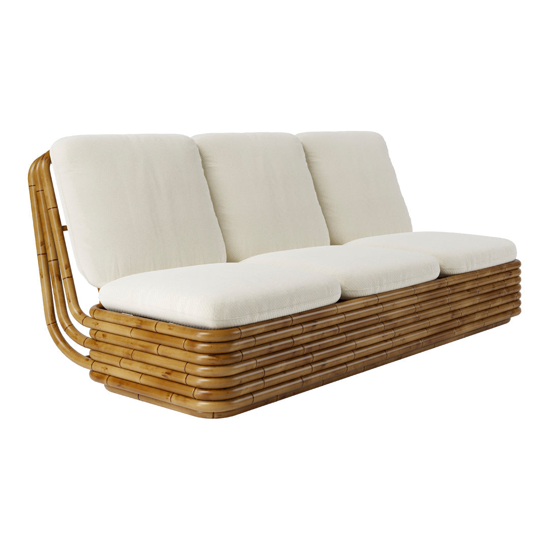 Bohemian 72-Inch Sofa - Modern Boho Chic Living Room Furniture for Small Spaces, Comfortable Couch for Apartments & Cozy Home Decor