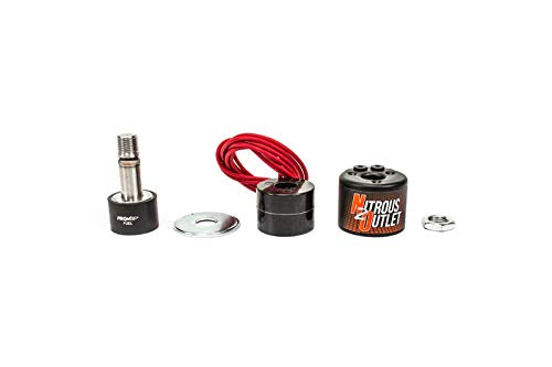 Nitrous Outlet Pro-Mod Aluminum Body .177 Fuel Solenoid for High-Performance Cars (400+ HP Flow, 5 Amp Draw) - Perfect for Racing, Drag Strips & Engine Tuning