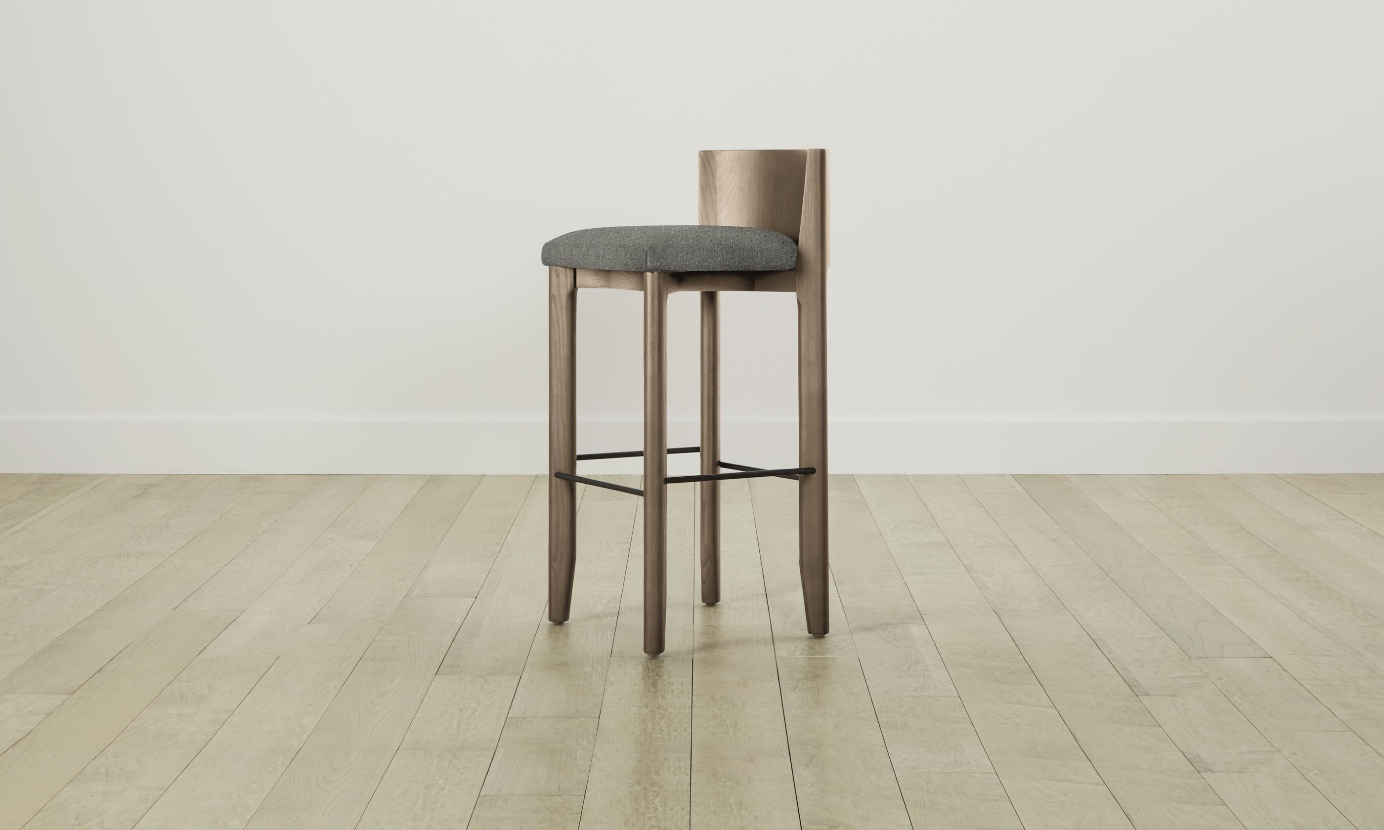 Premium Merino Granite Delancey Bar & Counter Stool - Modern Kitchen & Dining Room Seating for Home & Restaurant Use
