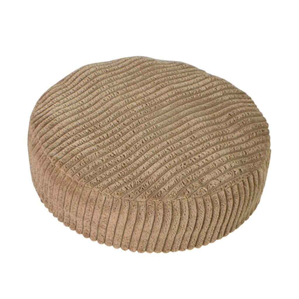Breathable 30/33/35/40cm Round Bar Stool Slipcover - Coffee Color - Perfect for Kitchen, Dining Room & Bar Counter Stools