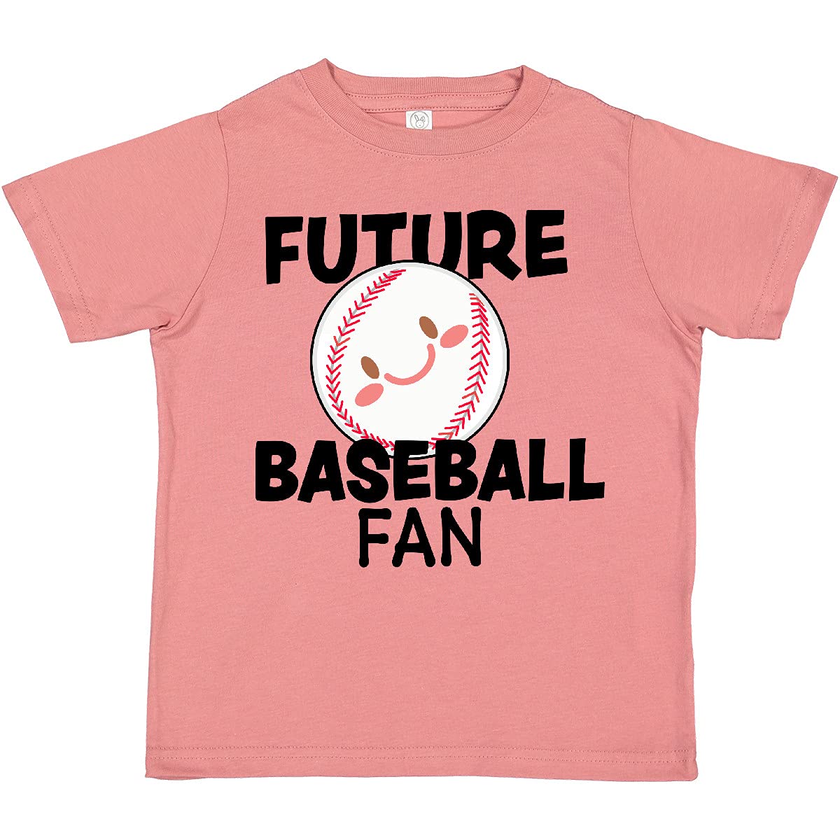 Inktastic Future Baseball Fan Toddler T-Shirt - Cute Baseball Themed Shirt for Toddlers & Kids - Perfect for Little League Games, Baseball Practice & Casual Wear