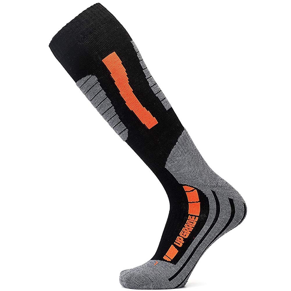 Premium Merino Wool Ski Socks for Men & Women - Thermal Winter Snowboard Socks for Extreme Cold Weather - High Performance Cushioned Hiking & Outdoor Sports Socks for Skiing, Snowboarding & Winter Activities
