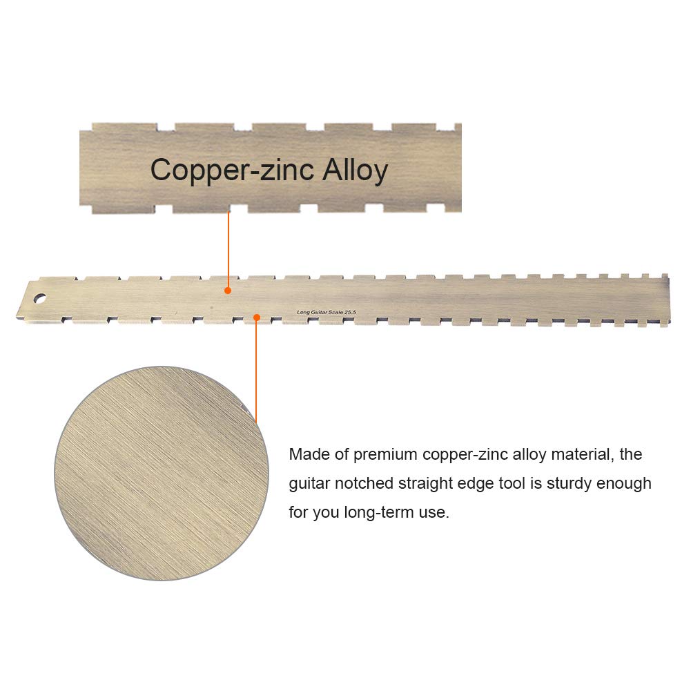 Professional Guitar Straight Edge Tool - 24.75
