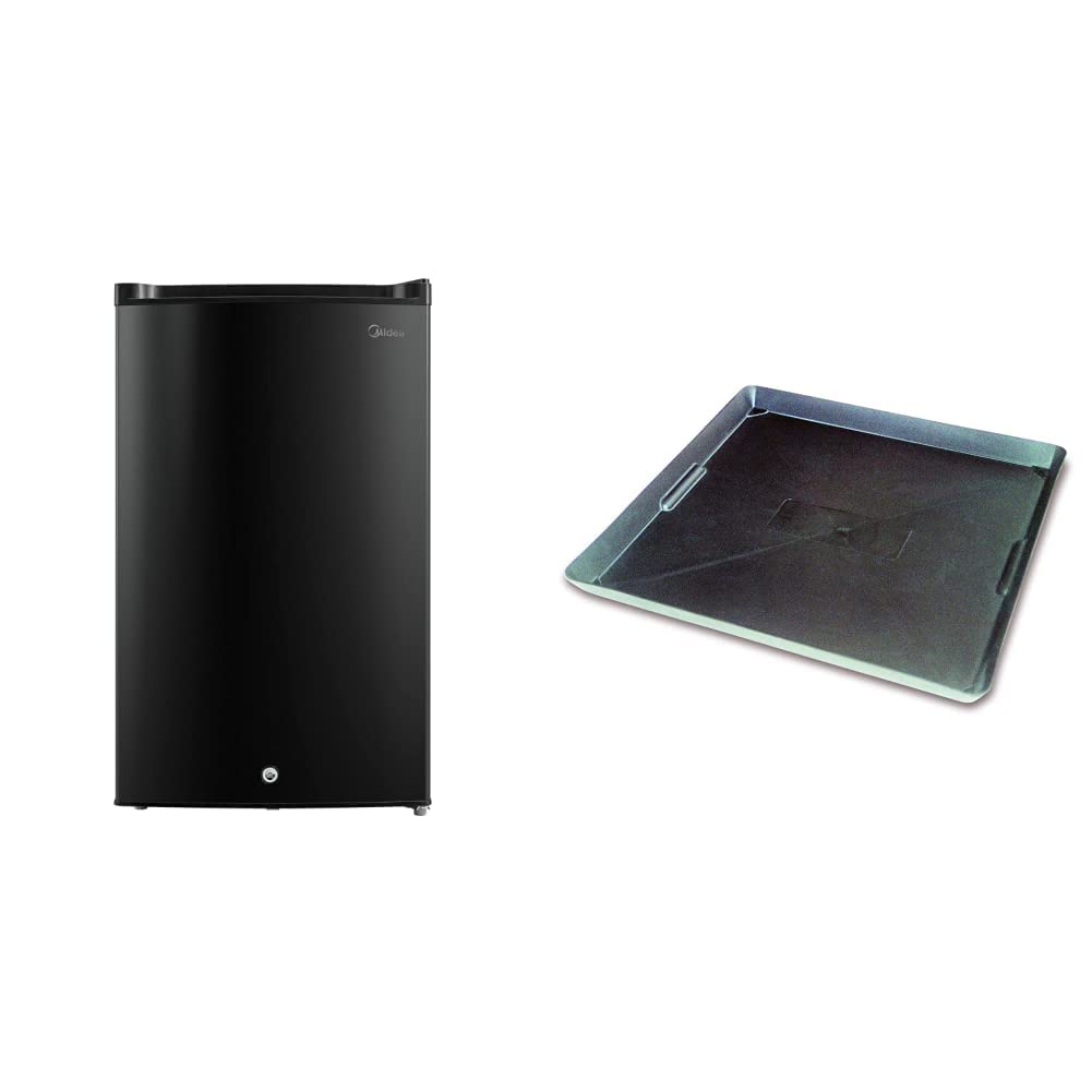 Midea MRU03M2ABB 3.0 Cubic Feet Upright Freezer - Large Capacity Black Deep Freezer for Home & Kitchen | Perfect for Storing Frozen Foods, Ice Cream & Bulk Meals | WirthCo 40092 22