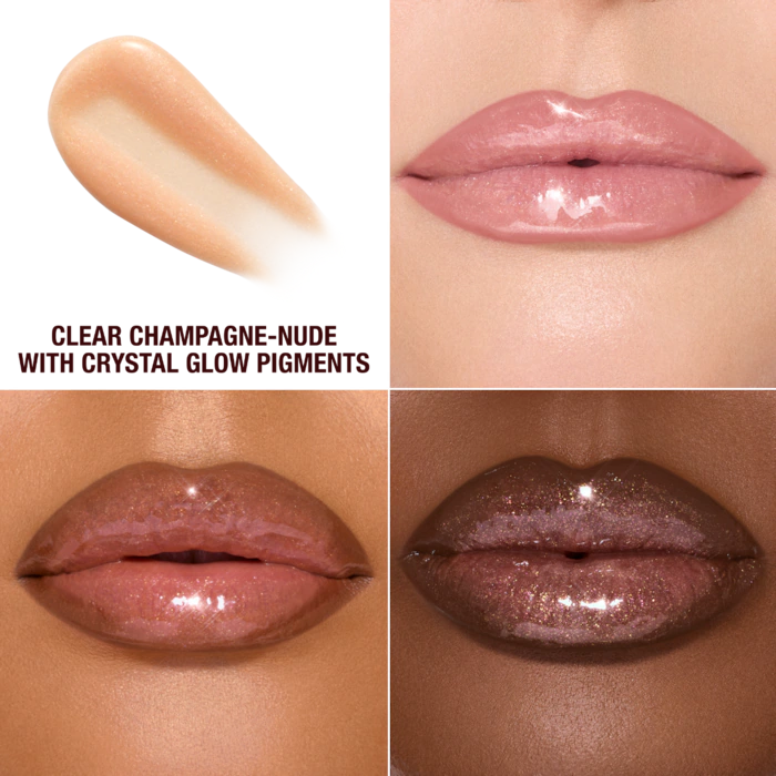 Charlotte Tilbury Pillow Talk™ Big Lip Plumpgasm Volumizing Lip Gloss - Hydrating Plumping Lip Gloss for Fuller Lips, Vegan & Cruelty-Free - Perfect for Date Night, Parties & Everyday Glam