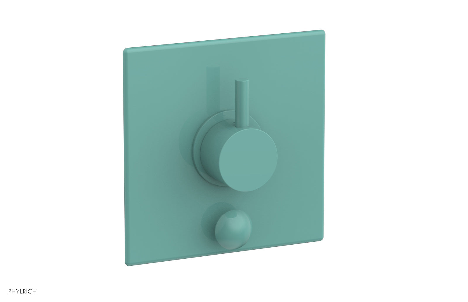 BASIC II Pressure Balance Shower Plate with Diverter and Handle Trim Set 4 203 - Chrome Finish for Bathroom & Shower Installation - Perfect for Home Renovation and Modern Bathroom Upgrades
