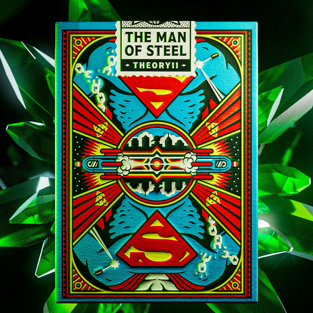 Superman Themed Playing Cards - Premium Deck for Poker, Magic Tricks & Game Nights - Perfect for Collectors, Gifts & Party Entertainment