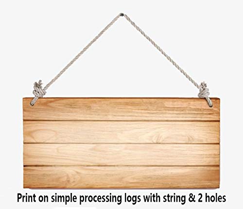 Funny Farmhouse Bathroom Sign - Wood Wall Decor for Nursery & Kids' Bathroom