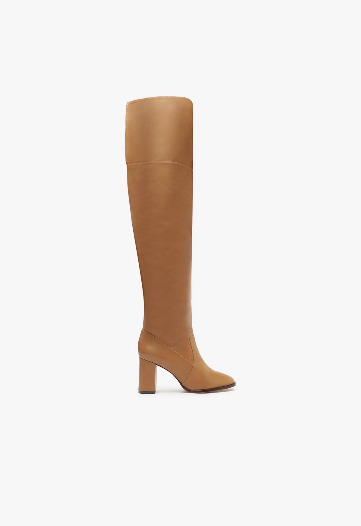Terrance Women's Over The Knee Block Heel Boots - Stylish High Heel Thigh High Boots for Party, Night Out & Winter Fashion