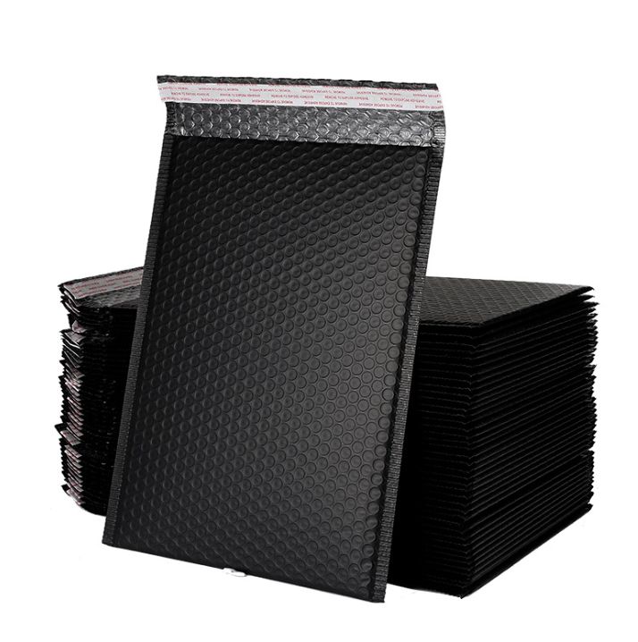 Premium Matte Black & White Padded Self-Seal Bubble Mailers - Waterproof Poly Envelopes for Shipping, Ecommerce & Package Protection - Ideal for Online Stores, Amazon Sellers & Small Business Shipping