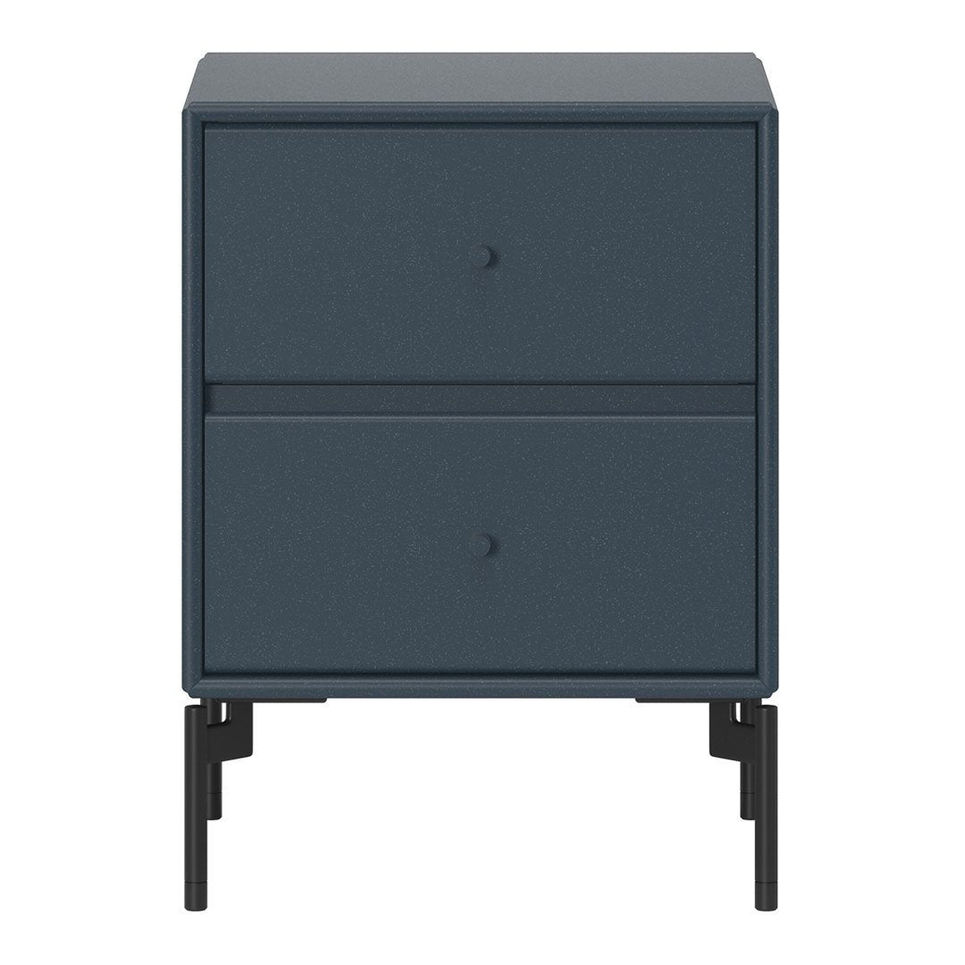Modern Wooden Drift Bedside Table with Sturdy Legs - Perfect for Bedroom, Living Room, or Office Nightstand