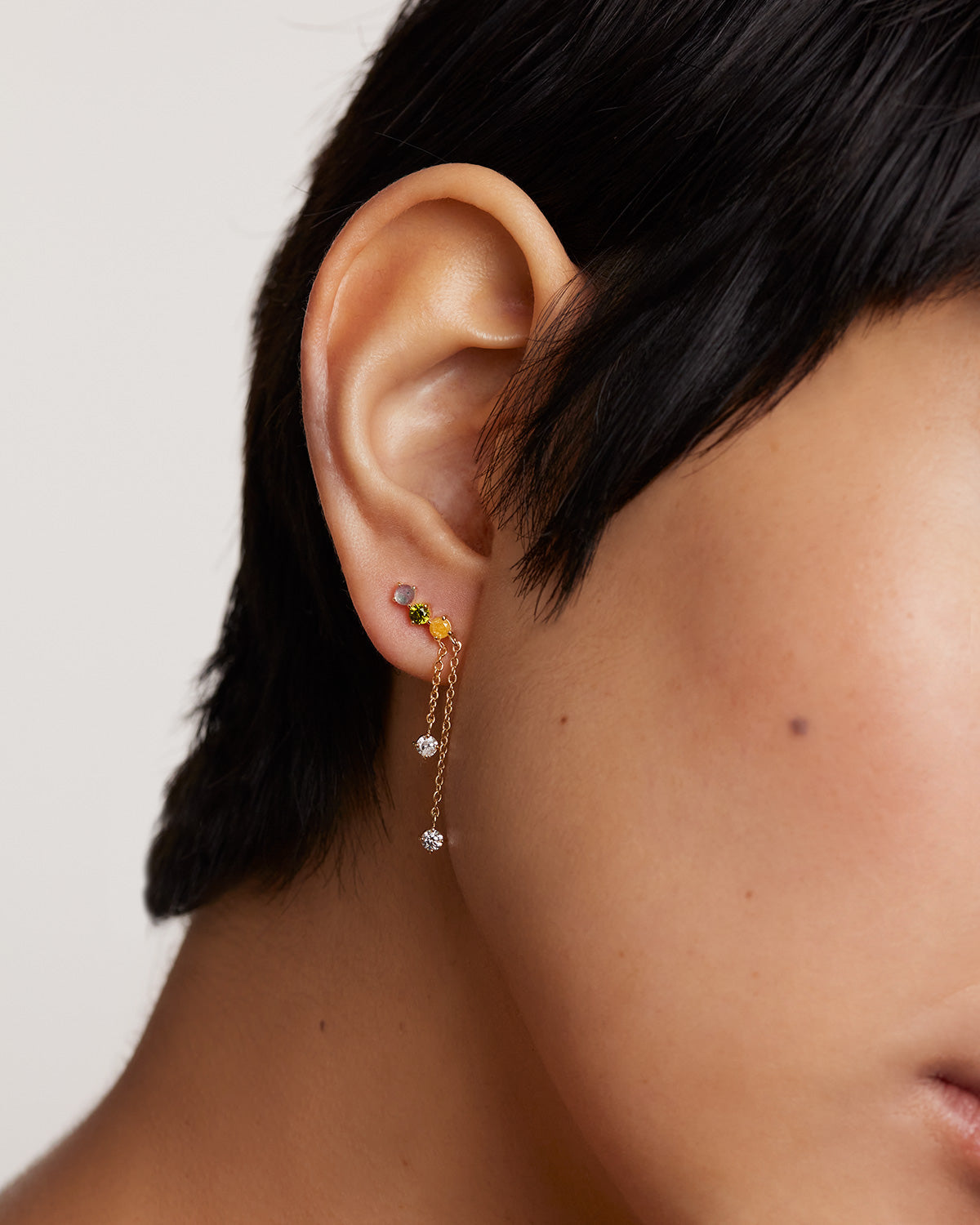 Sena Gold Earrings for Women - 14K Solid Gold Hoop Earrings, Minimalist Dainty Jewelry Gift for Her - Perfect for Everyday Wear, Parties & Special Occasions