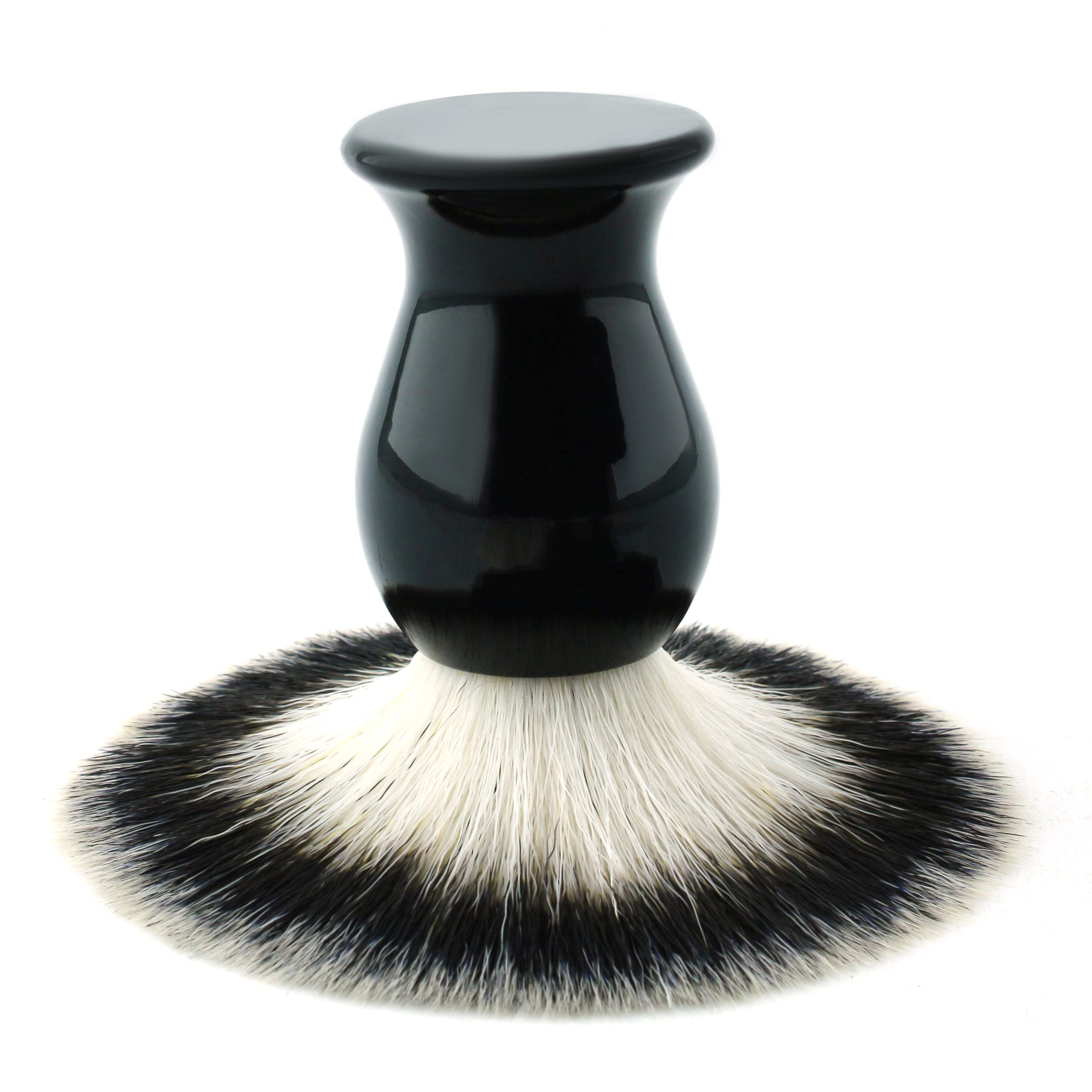 Premium 3-Piece Shaving Kit for Men & Women - Synthetic Shaving Brush, Double Edge Safety Razor & Stand - Black Grooming Set for Wet Shaving & Travel - Perfect Gift for Father's Day & Birthday