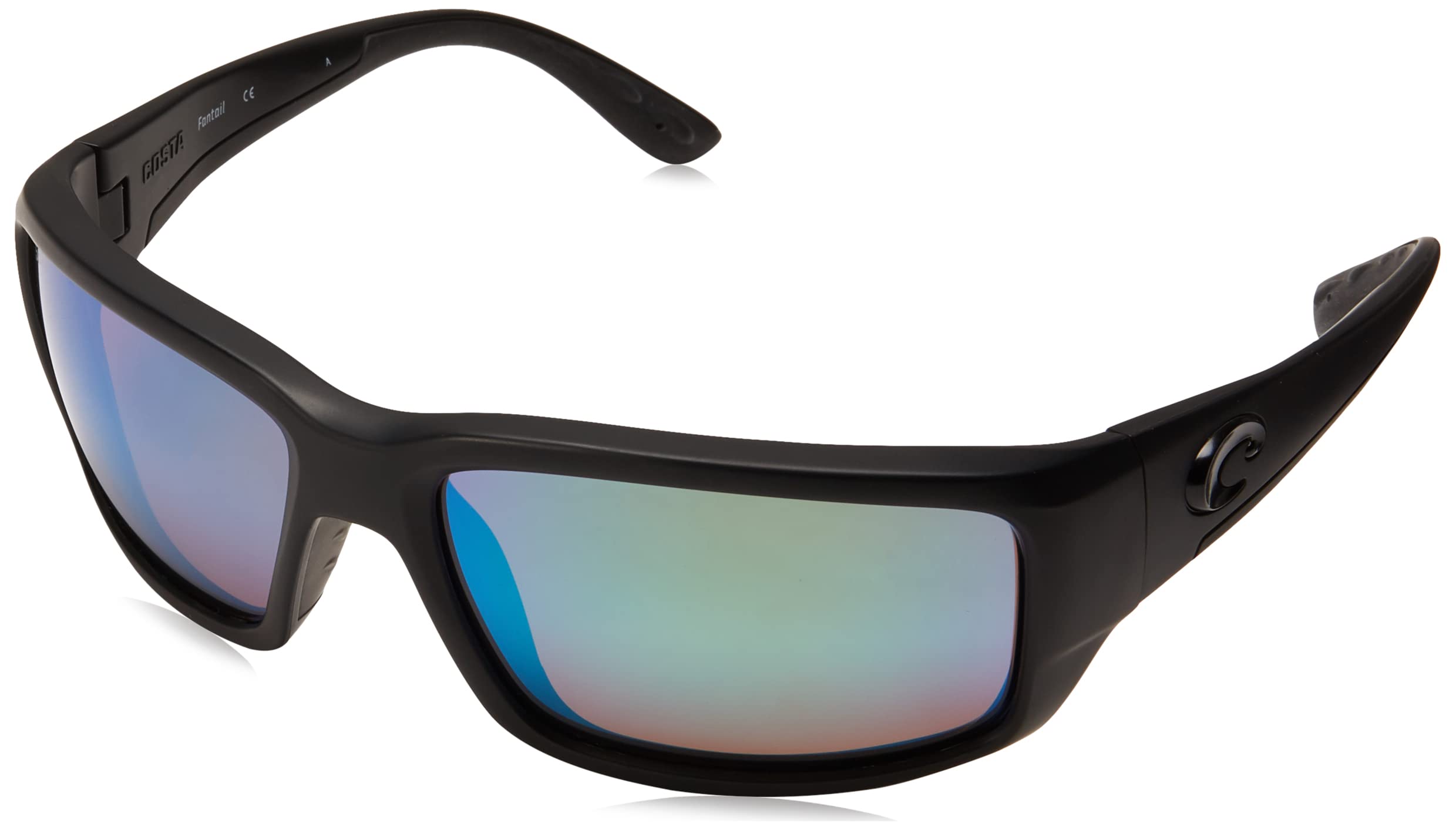 Costa Del Mar Men's Fantail Rectangular Polarized Sunglasses - UV Protection, Stylish & Durable for Outdoor Activities, Fishing, Driving & Beach