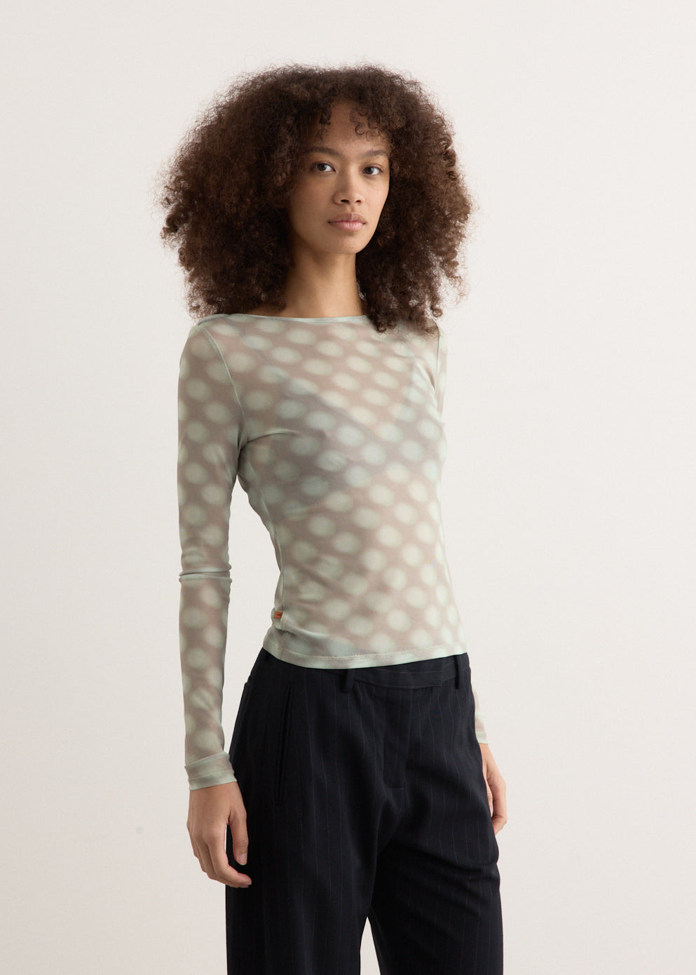 Amelia Top 7029Pm2Mbd Green - Women's Fashion Blouse for Casual Wear, Office, and Date Nights