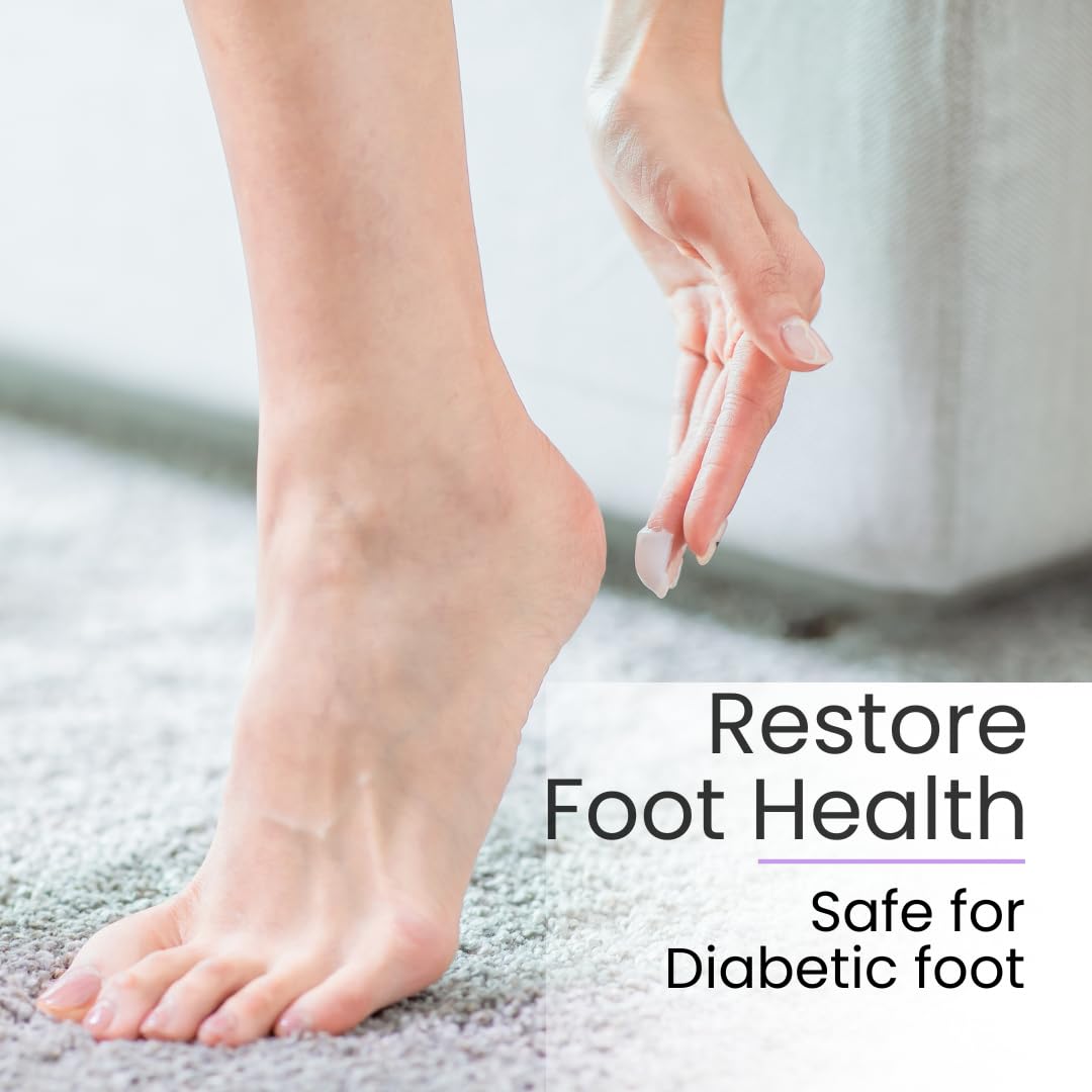 Fiora Serenity Cracked Heel Repair Cream - Intense Moisturizing & Healing Foot Balm for Dry, Rough Feet | Softens & Restores Comfort | Diabetic Safe Formula with Natural Ingredients | 50g | Perfect for Daily Foot Care, Post-Pedicure Treatment & Overnight Healing