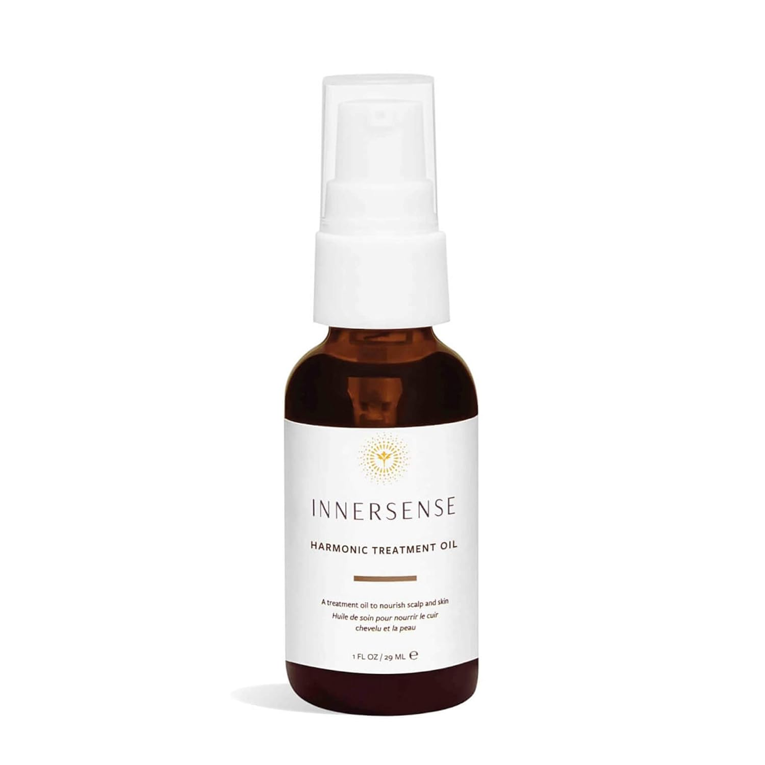 INNERSENSE Organic Harmonic Treatment Oil for Hair - Hydrating & Nourishing Hair Oil with Natural Ingredients - Perfect for Dry, Damaged Hair & Scalp Care at Home or Salon