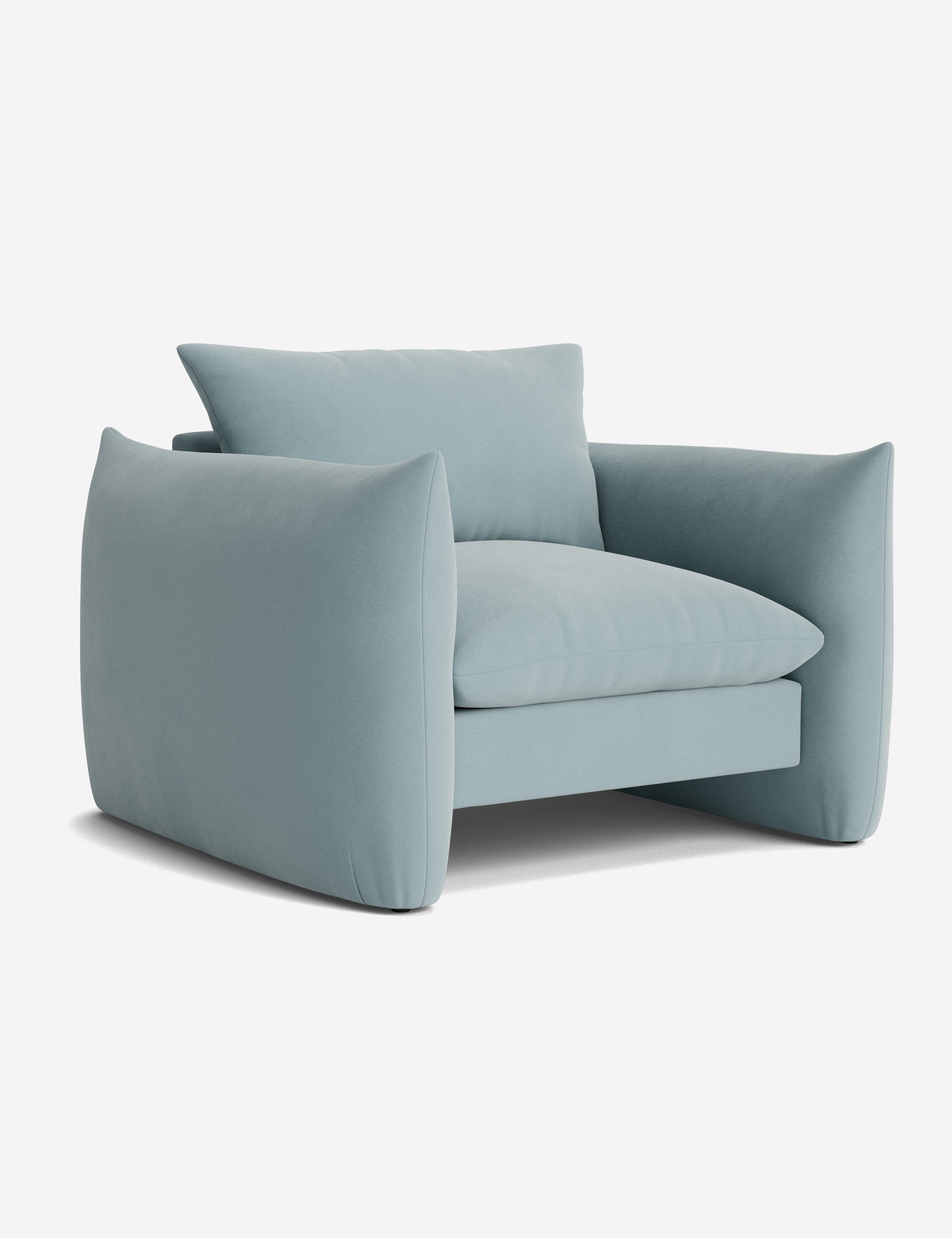Stylish Banks Accent Chair - Modern Living Room Furniture for Home & Office - Perfect for Reading Nook, Lounge Area or Workspace