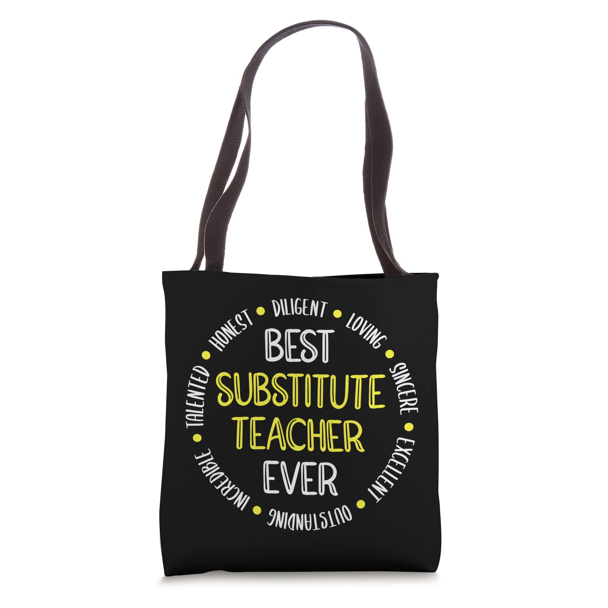 Best Substitute Teacher Tote Bag - Durable & Spacious for School Essentials