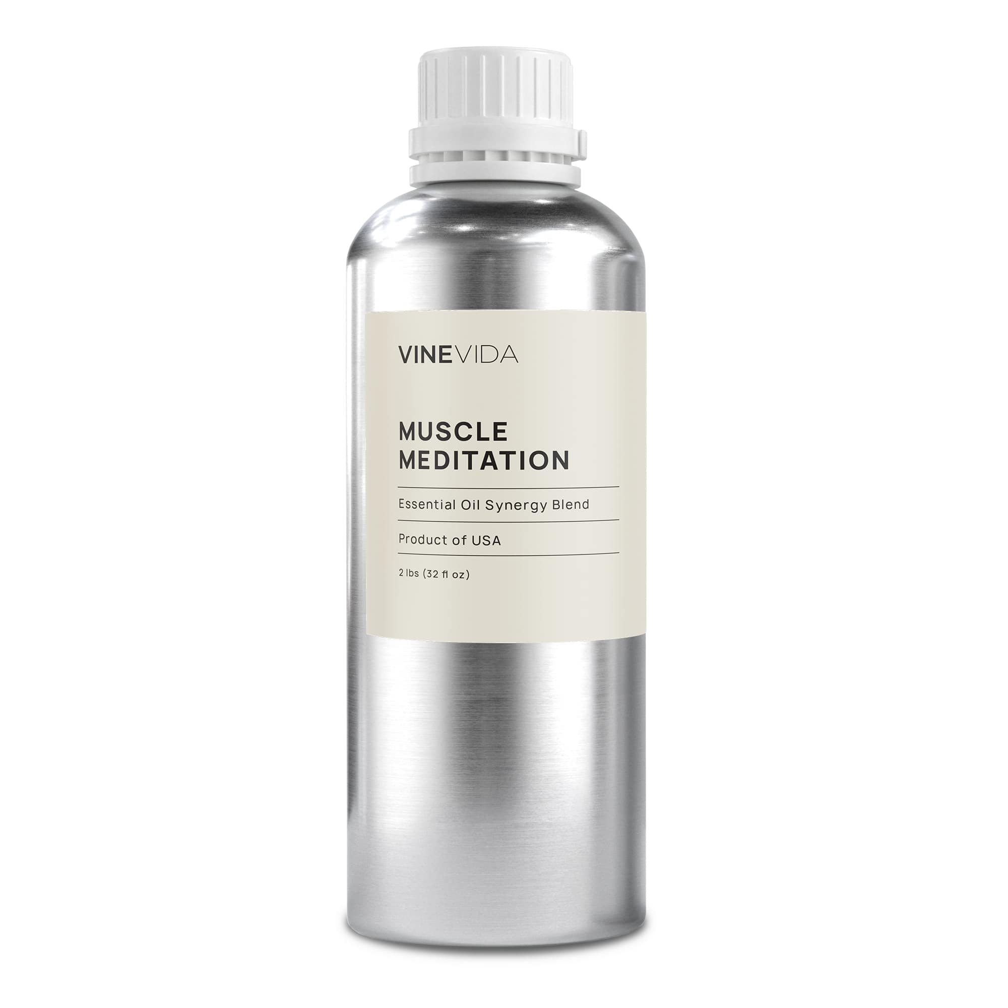 Muscle Meditation Synergy Blend Essential Oil - Relaxation & Recovery Aromatherapy for Stress Relief, Yoga, Massage & Sleep Aid