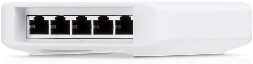 Ubiquiti USW-FLEX DPST 5-Port Gigabit PoE Switch with 1Gbps Speed | Aluminum Housing | Ideal for Home Office, Smart Home & Network Expansion