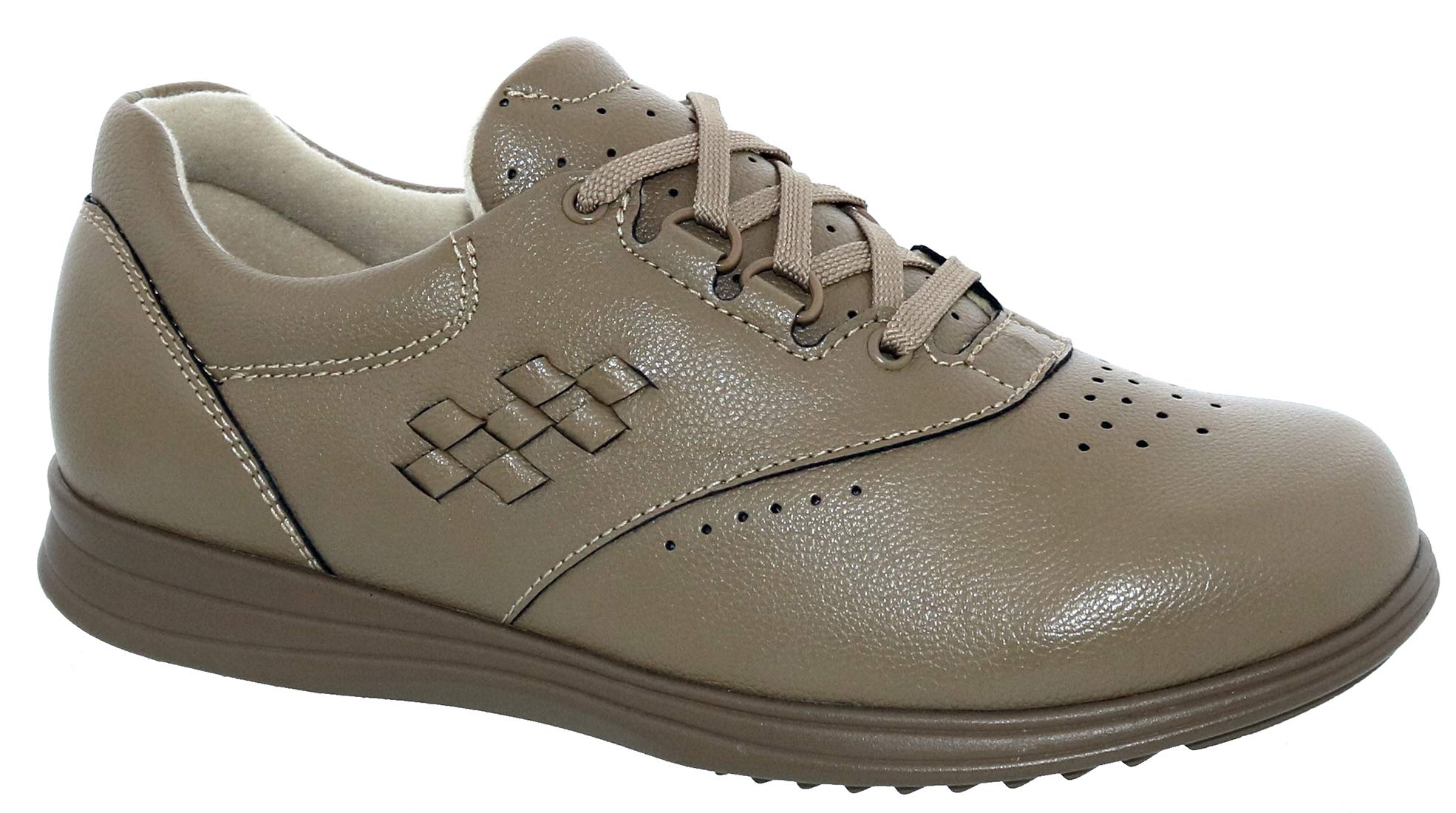Footsaver Women's 80295 Leather Loafers - Comfortable Slip-On Shoes for Work, Office & Casual Wear | Premium Genuine Leather Driving Shoes for Women