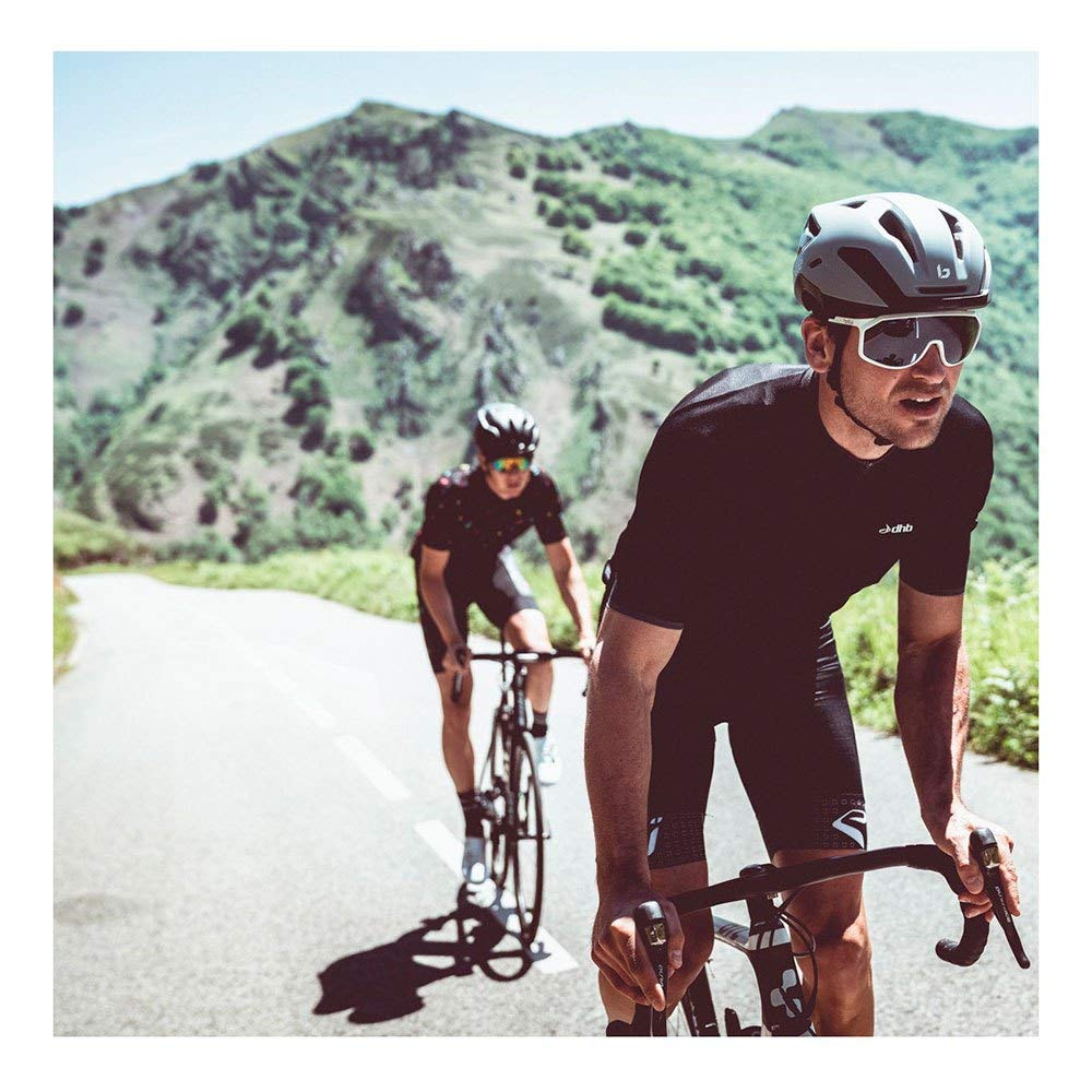Bolle Chronoshield Rectangle Sunglasses - UV Protection, Polarized Lenses, Lightweight Frame for Men & Women - Perfect for Running, Cycling, and Outdoor Sports