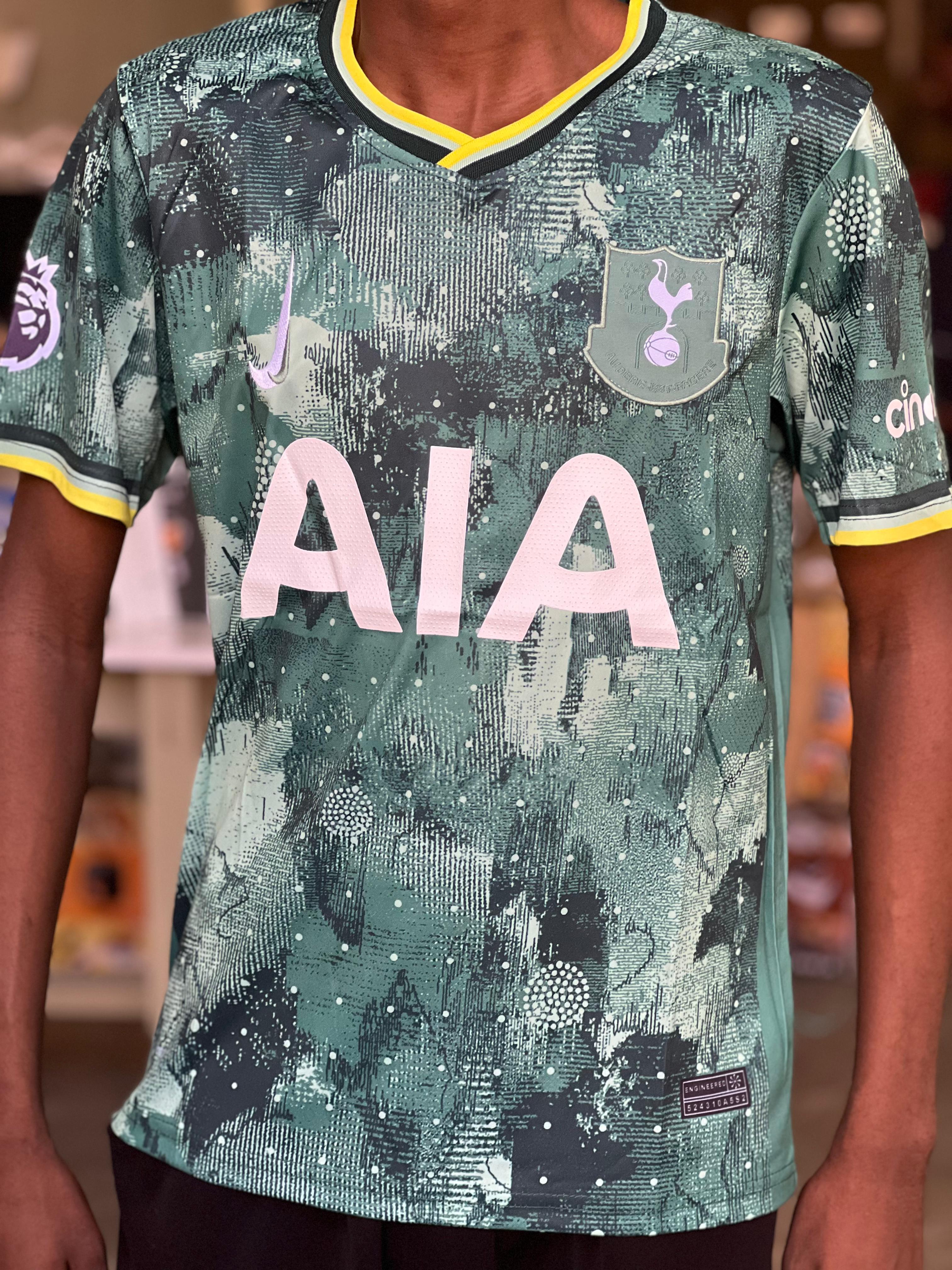 Official Tottenham Hotspur Third Jersey 2023-24 - Authentic Fan Version Soccer Shirt for Men & Women - Perfect for Match Days, Training & Football Enthusiasts
