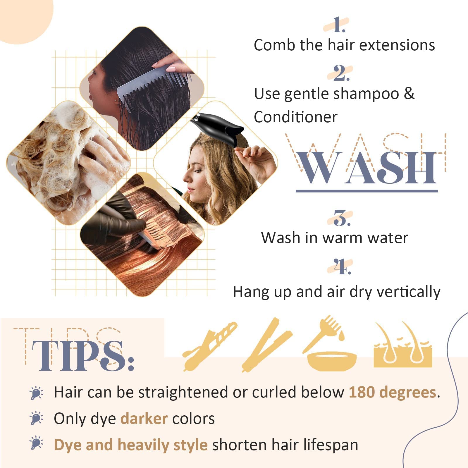 Vivien 140g Balayage Clip-In Human Hair Extensions - Light Brown to Darkest Brown, Seamless, Long Straight, 7pcs - Perfect for Daily Styling, Parties & Special Occasions
