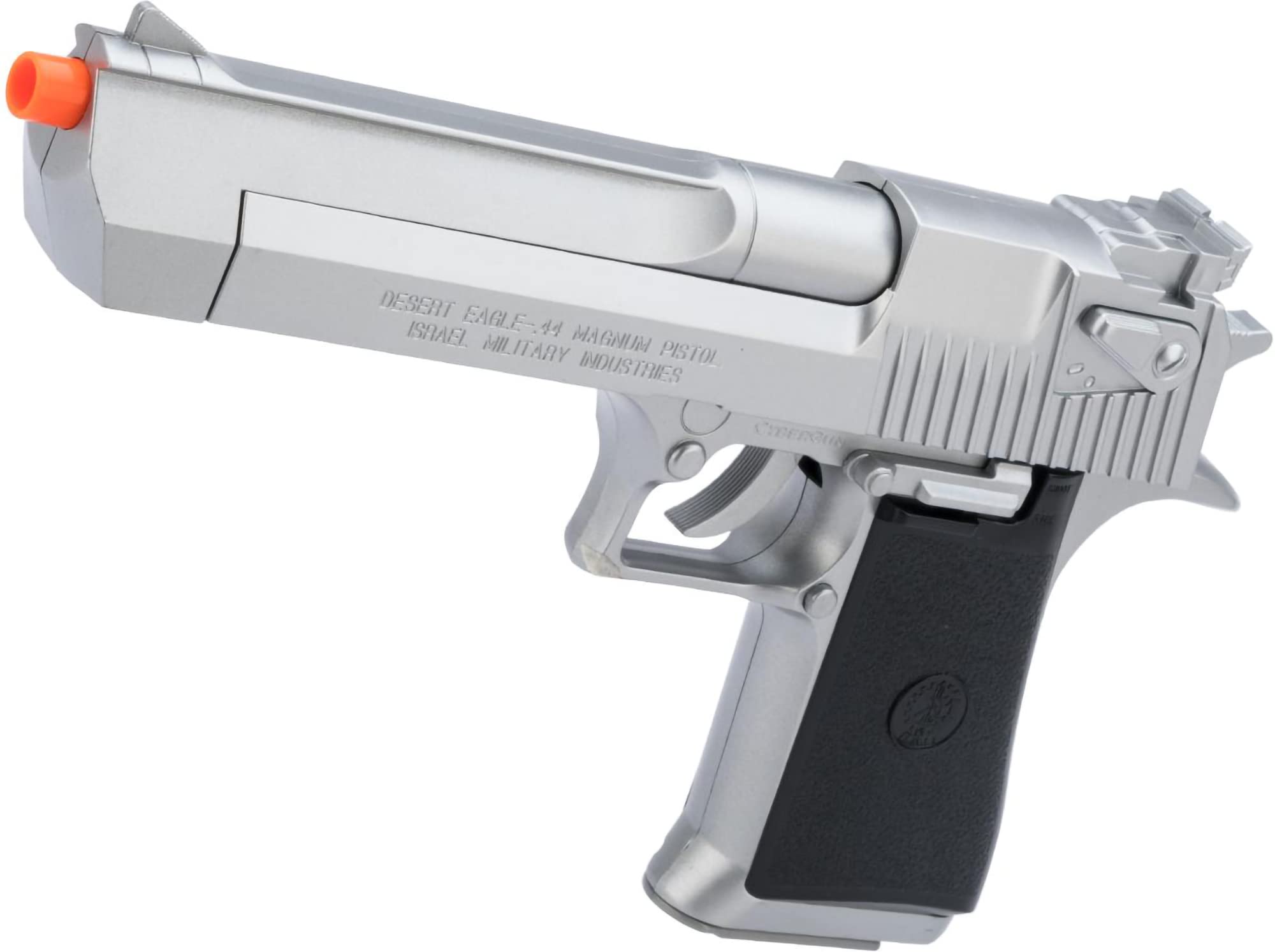 DE Licensed Magnum 44 Airsoft Pistol (Silver) - High Performance CO2 Airsoft Gun for Target Practice, Training & Airsoft Battles | Perfect for Outdoor Games, Tactical Training, Collectors & Survival Gear | Great for Backyard Shooting, Military Simulation & Airsoft Competitions | Ideal for Home Defense Practice, Airsoft Tournaments & Tactical Gear Enthusiasts