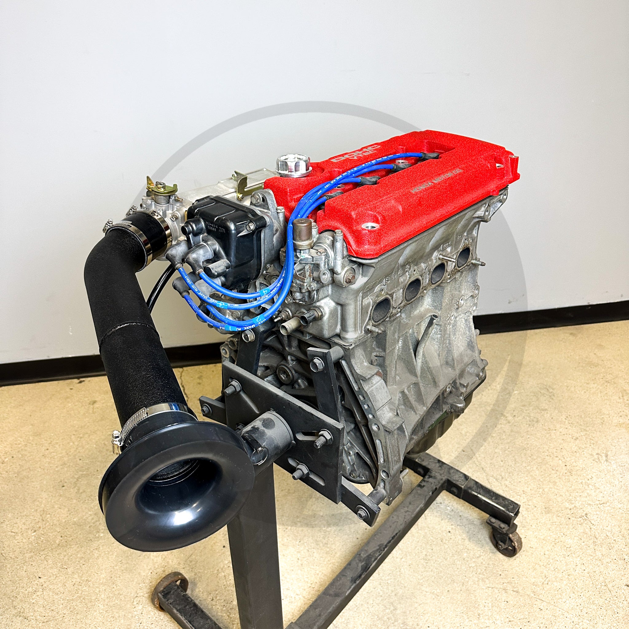 3 Inch High Performance Air Intake System for Honda Civic & Integra - Compatible with Skunk2 Ultra Street - Wrinkle Black Finish | Boost Engine Power & Acceleration | Perfect for Street Racing & Performance Tuning