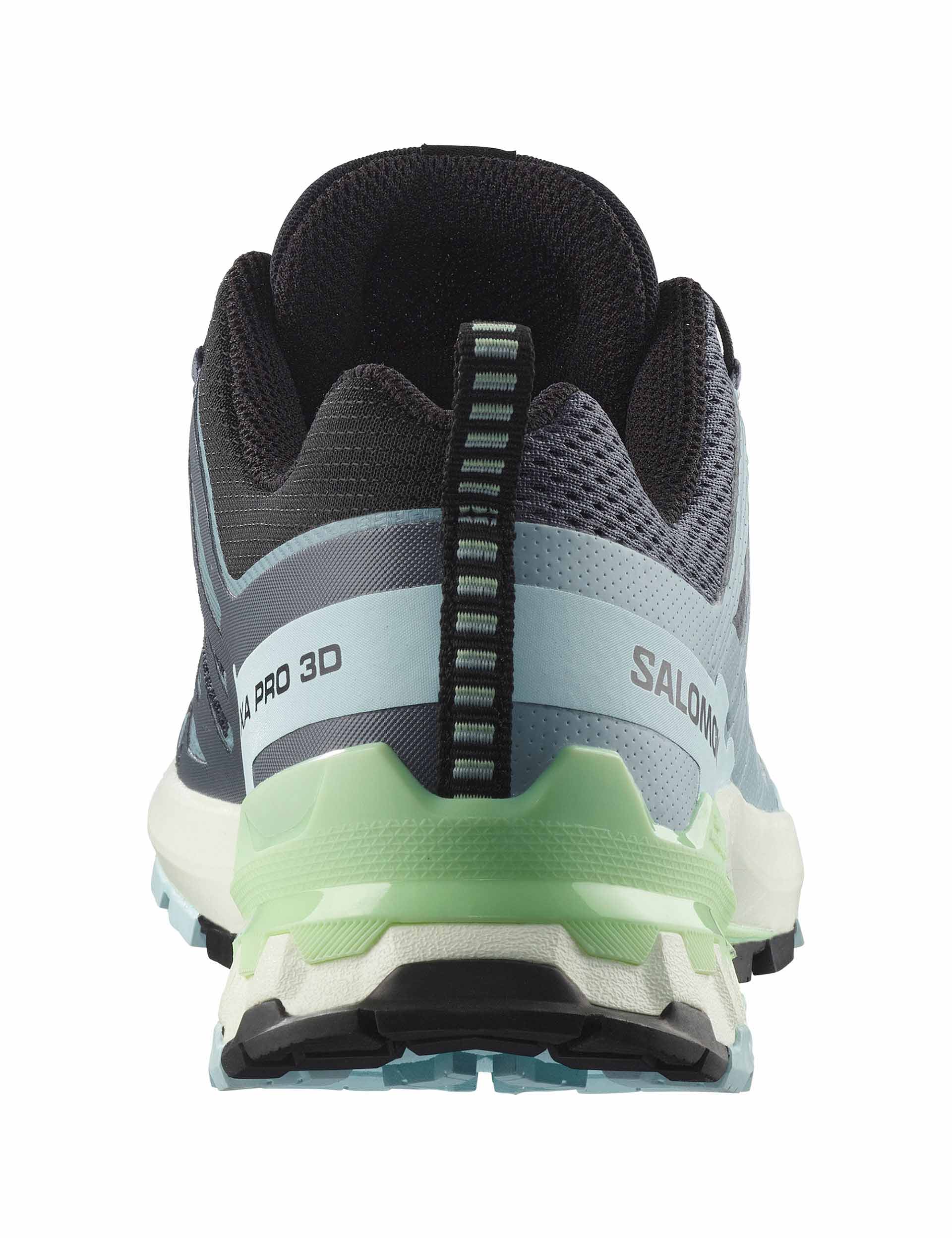 Men's XA Pro 3D V9 Trail Running Shoes - Turbulence/Iced Aqua/Patina Green Color | Lightweight & Durable for Hiking, Outdoor Adventures & Daily Wear