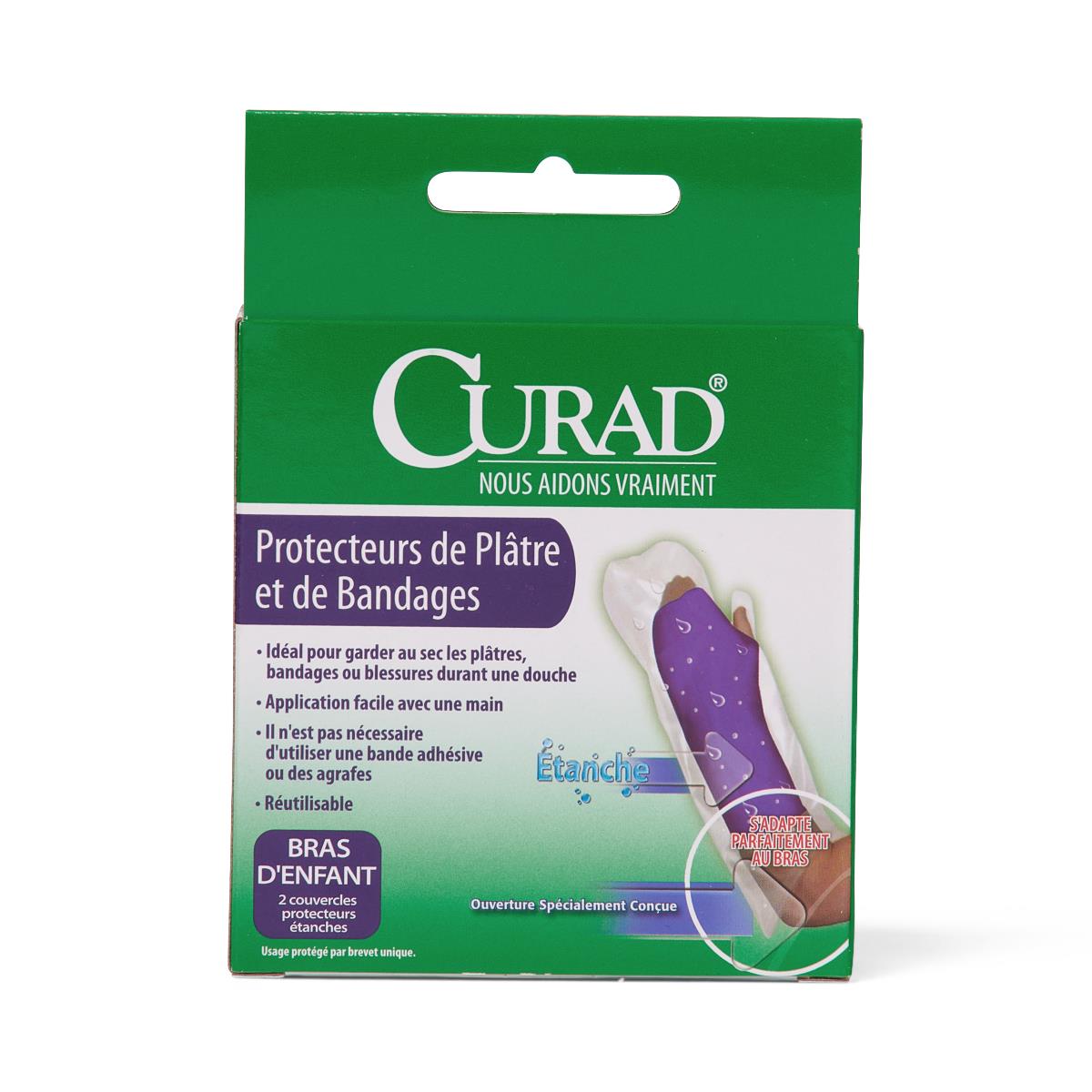 Curad Child Cast Protectors - Waterproof & Breathable Cast Cover for Kids - Perfect for Bathing, Swimming & Outdoor Activities