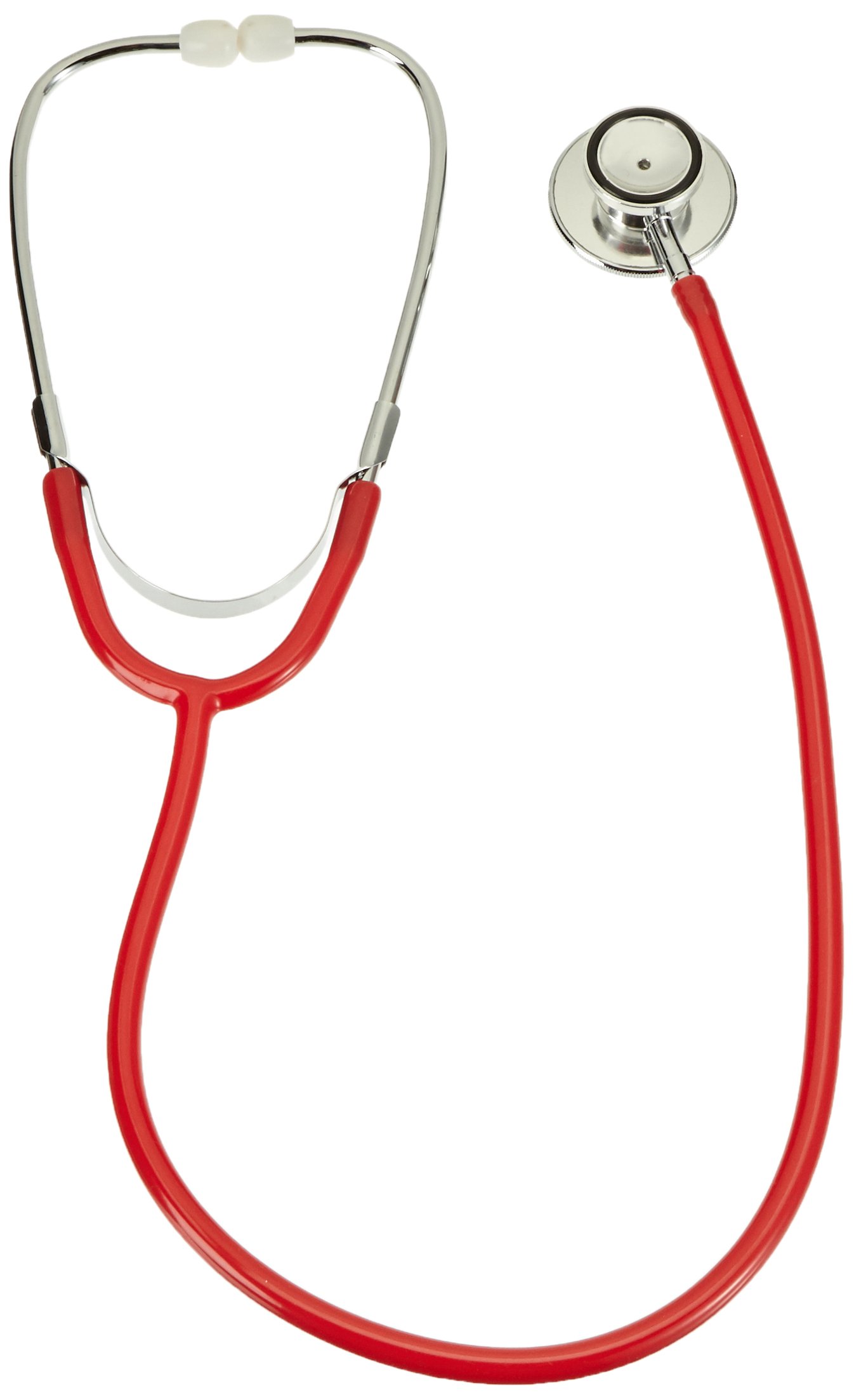 Premium St John Ambulance Dual Head Stethoscope - Red - Ideal for Medical Professionals, Nursing Students & Home Health Care - Perfect for Auscultation & Patient Monitoring