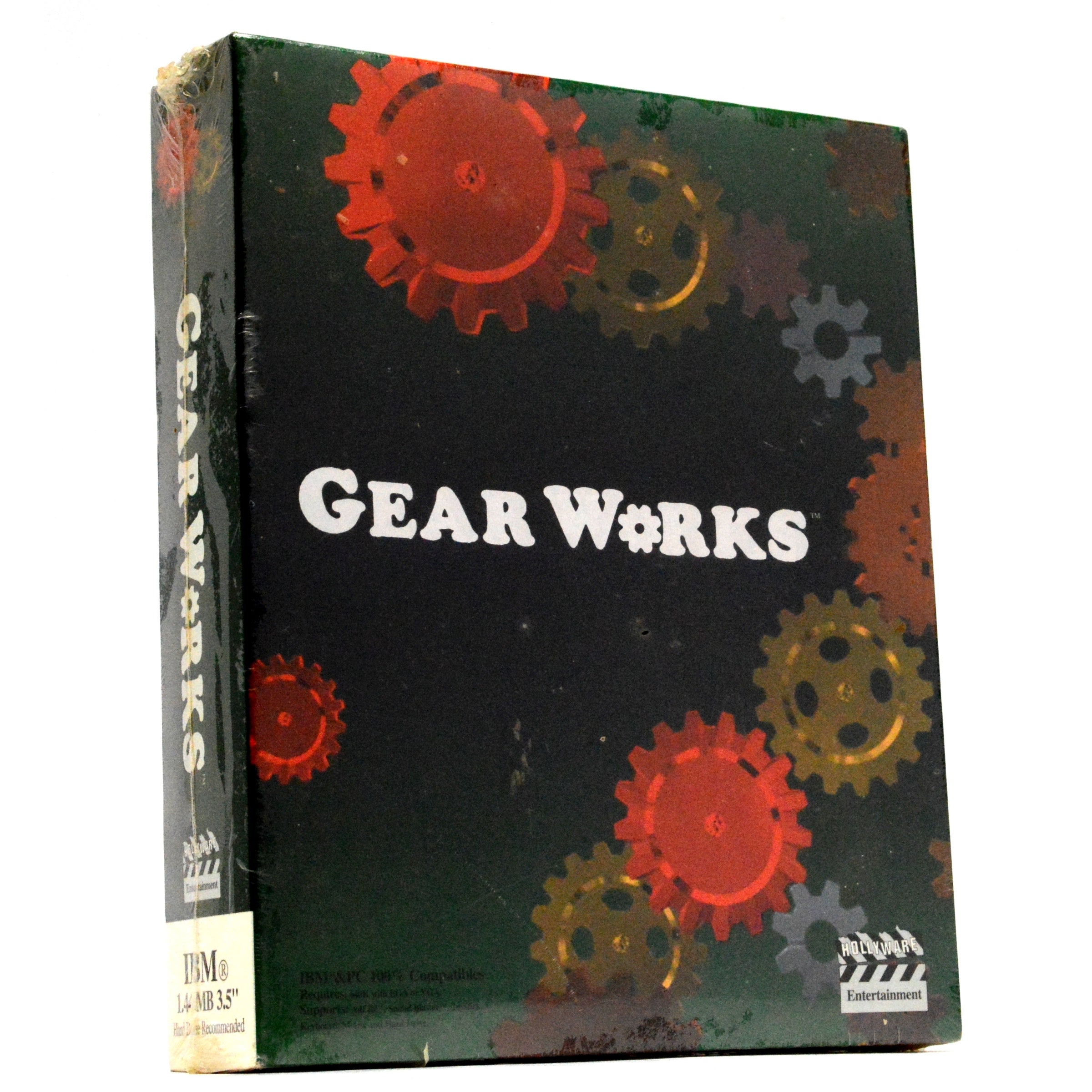IBM 1.44MB Floppy Disk & PC Gear Works Computer Puzzle Game - Brand New Factory Sealed | Vintage Computer Accessories & Retro Gaming Collectibles for IBM PC Compatible Systems