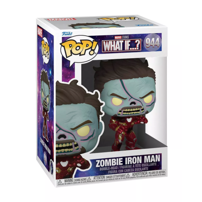 Marvel What If...? Zombie Iron Man Action Figure – Collectible Superhero Toy for Fans & Gifts | Perfect for Display, Cosplay, and Marvel Collections